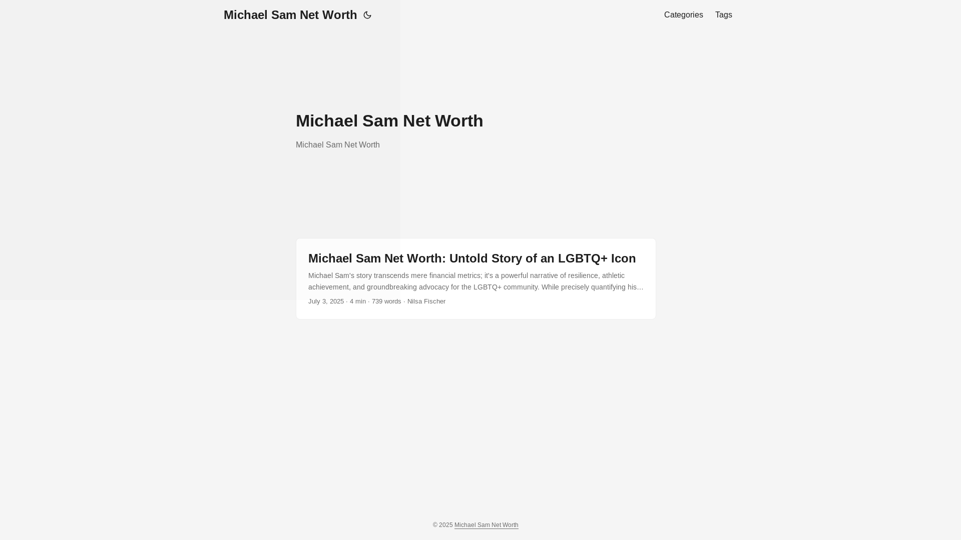 website screenshot of https://michael-sam-net-worth20250706.pages.dev/