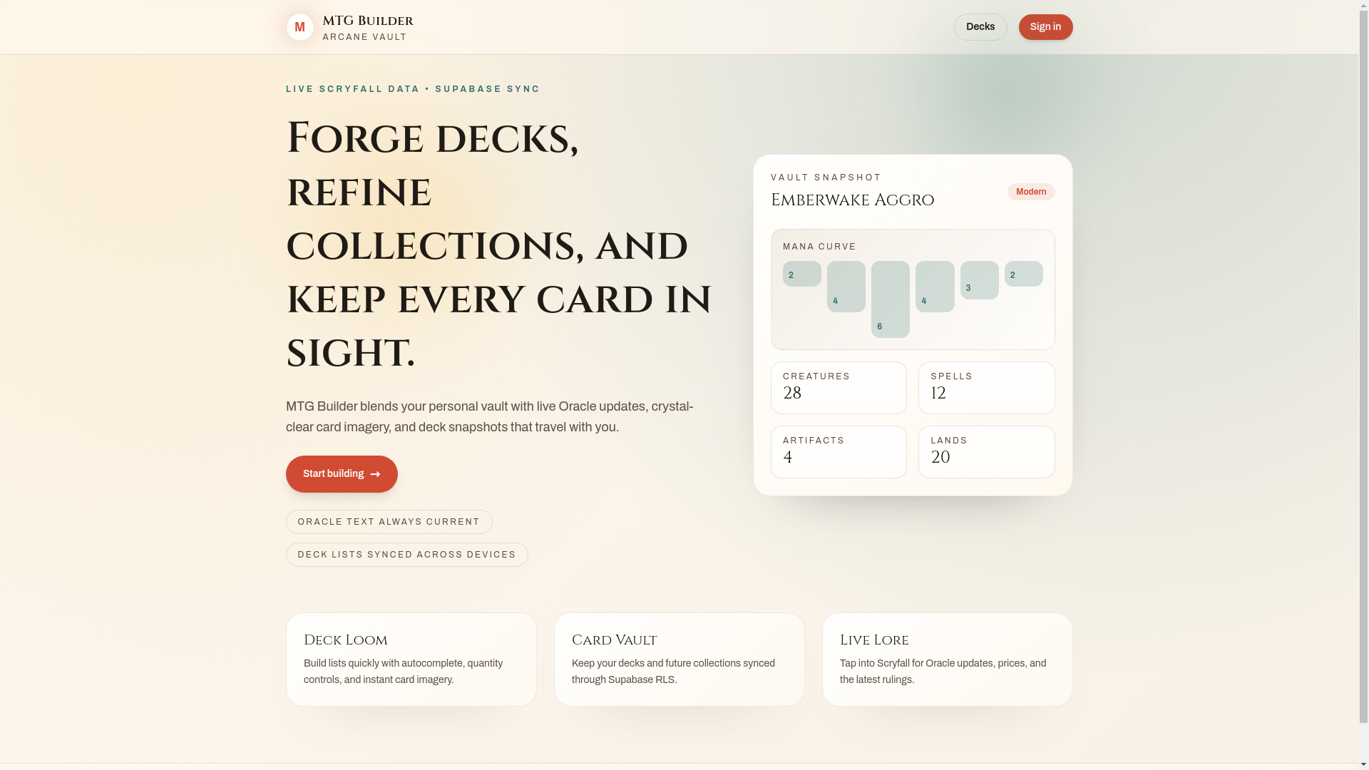 website screenshot of https://decksmith.studio/