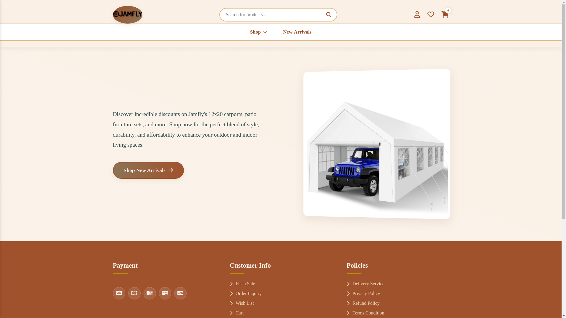 website screenshot of https://josecenterjamfl.shop/