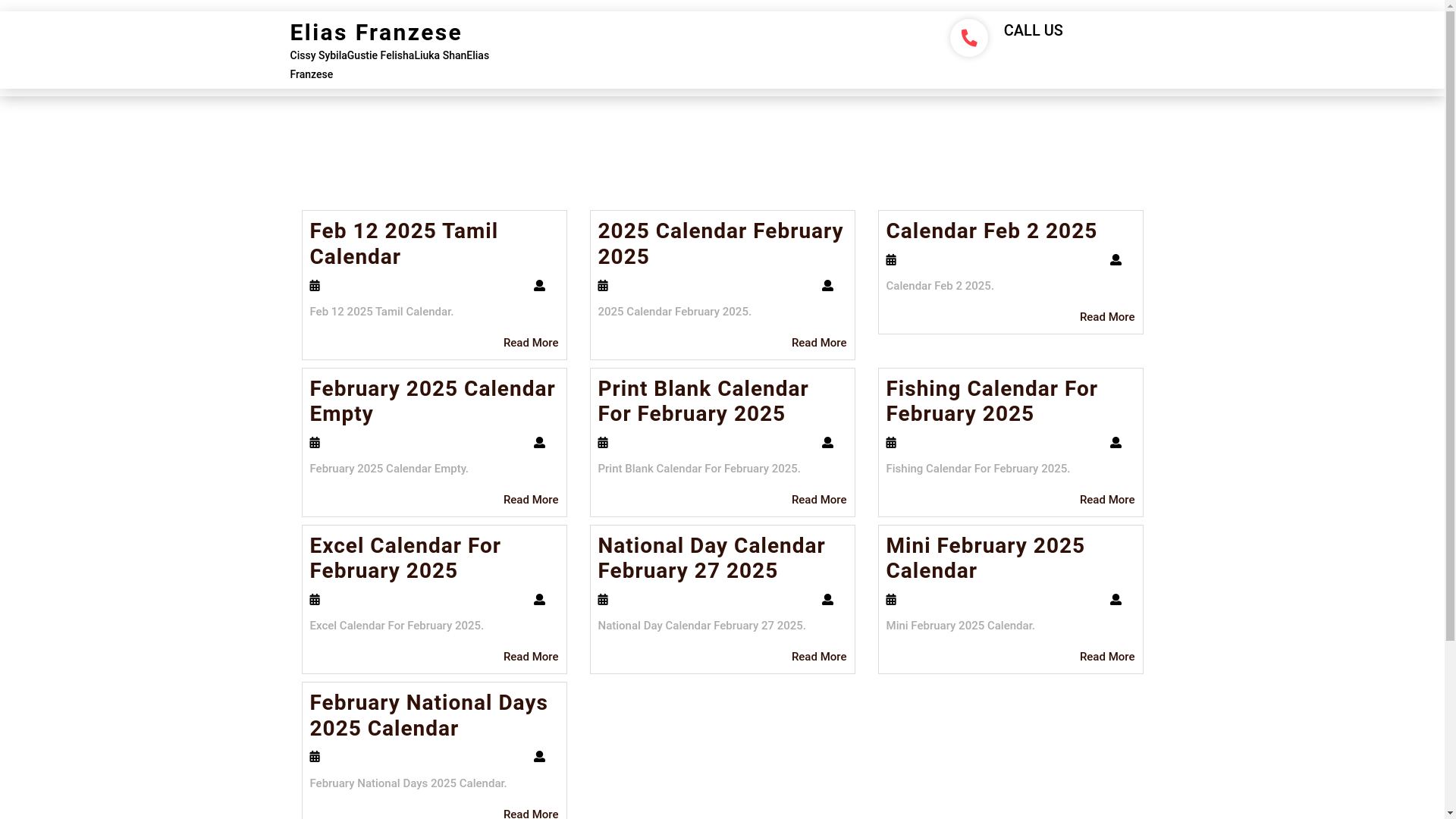 website screenshot of https://eliasfranzese.pages.dev/