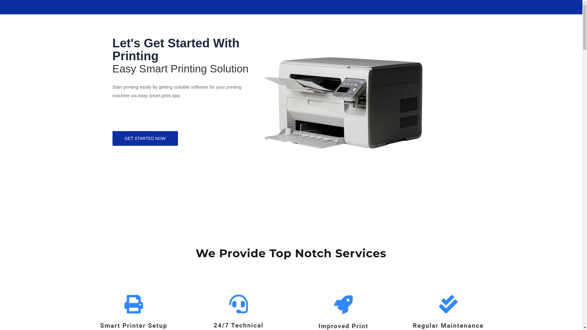 website screenshot of https://brothersprintsolutions.shop/