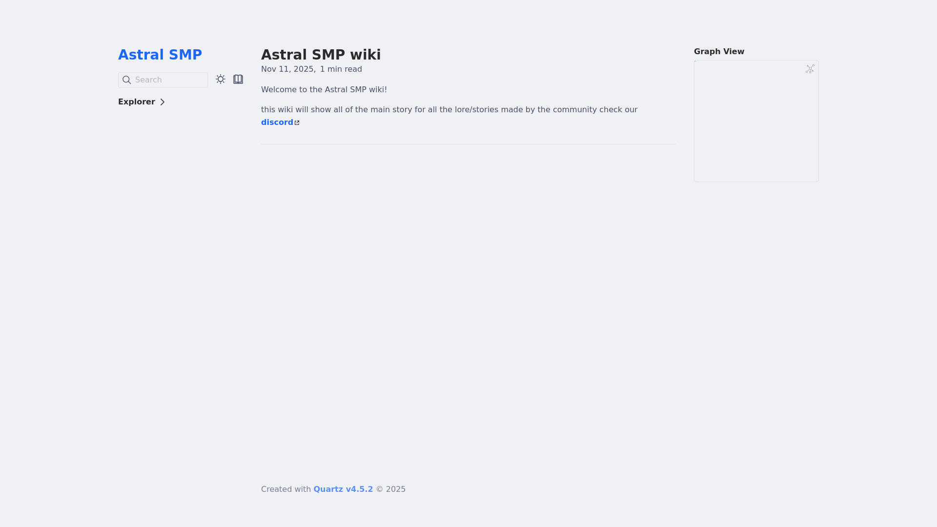 website screenshot of https://astralsmp.pages.dev/