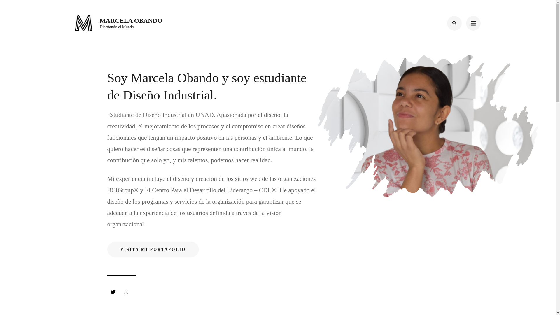 website screenshot of https://marcelaobando.com/