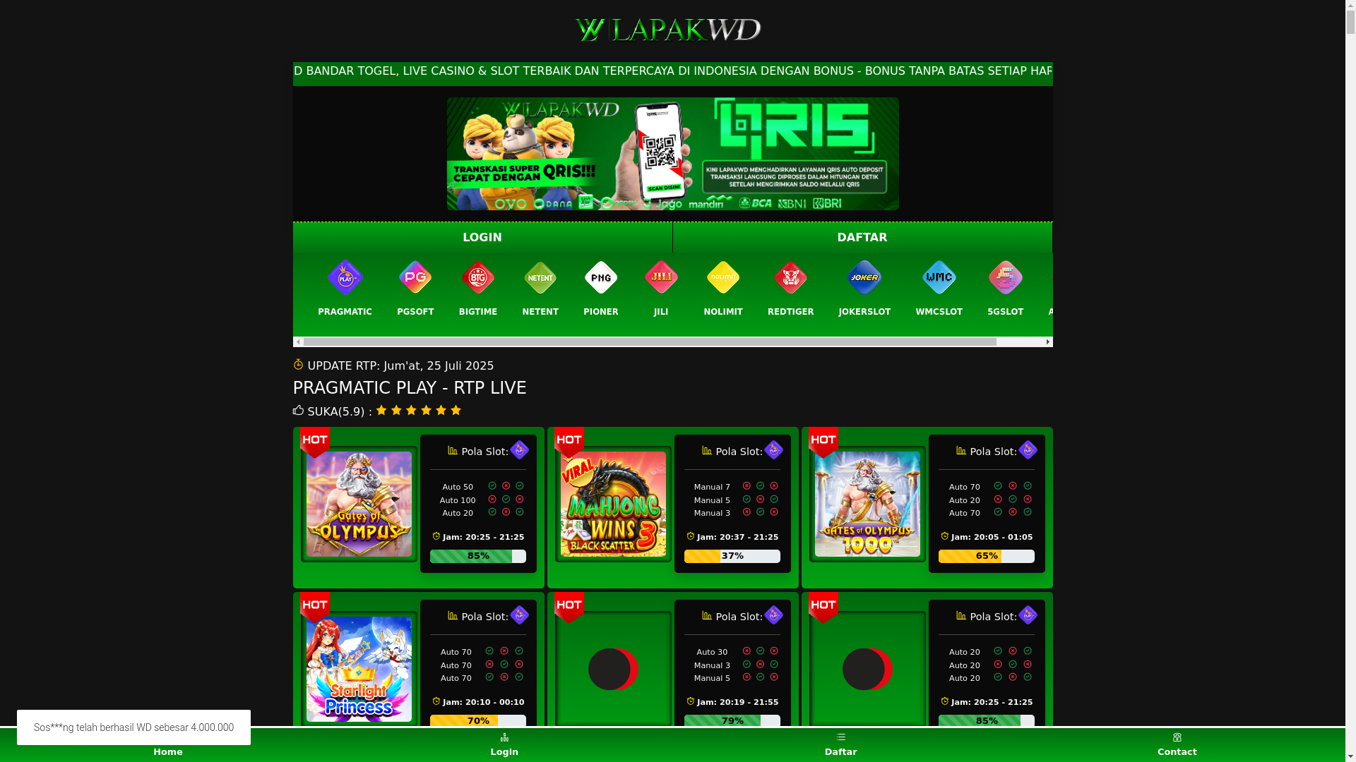 website screenshot of https://lapakwd-new-rtp-gacor.pages.dev/