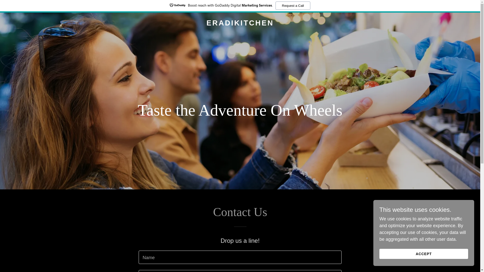 website screenshot of https://eradi-kitchen.com/
