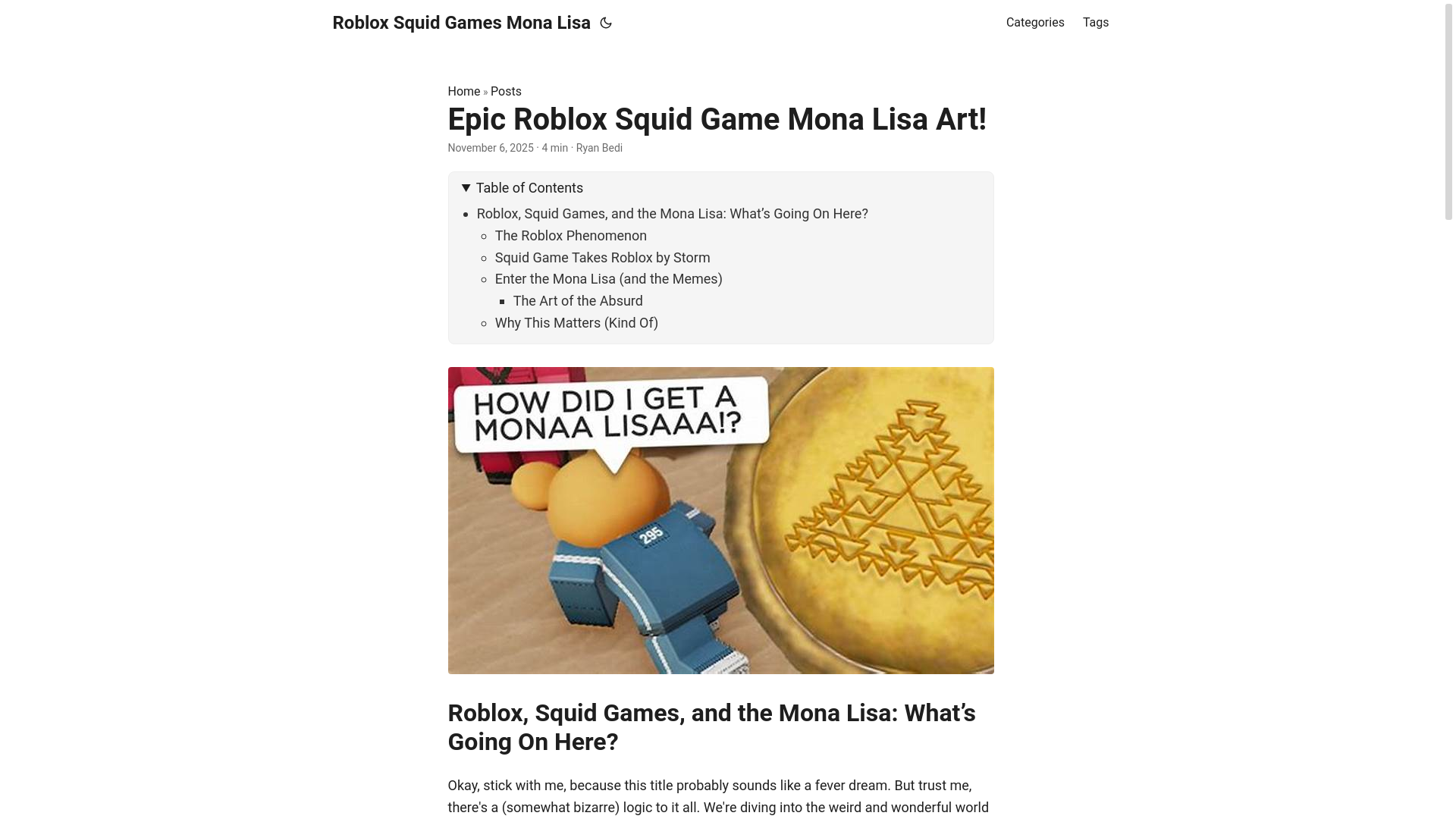 website screenshot of https://roblox-squid-games-mona-lisa.pages.dev/