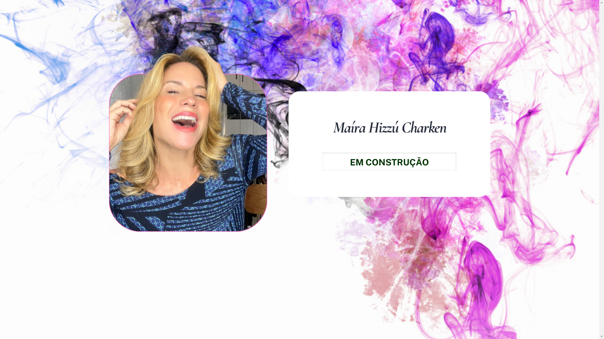 website screenshot of https://mairacharken.com.br/