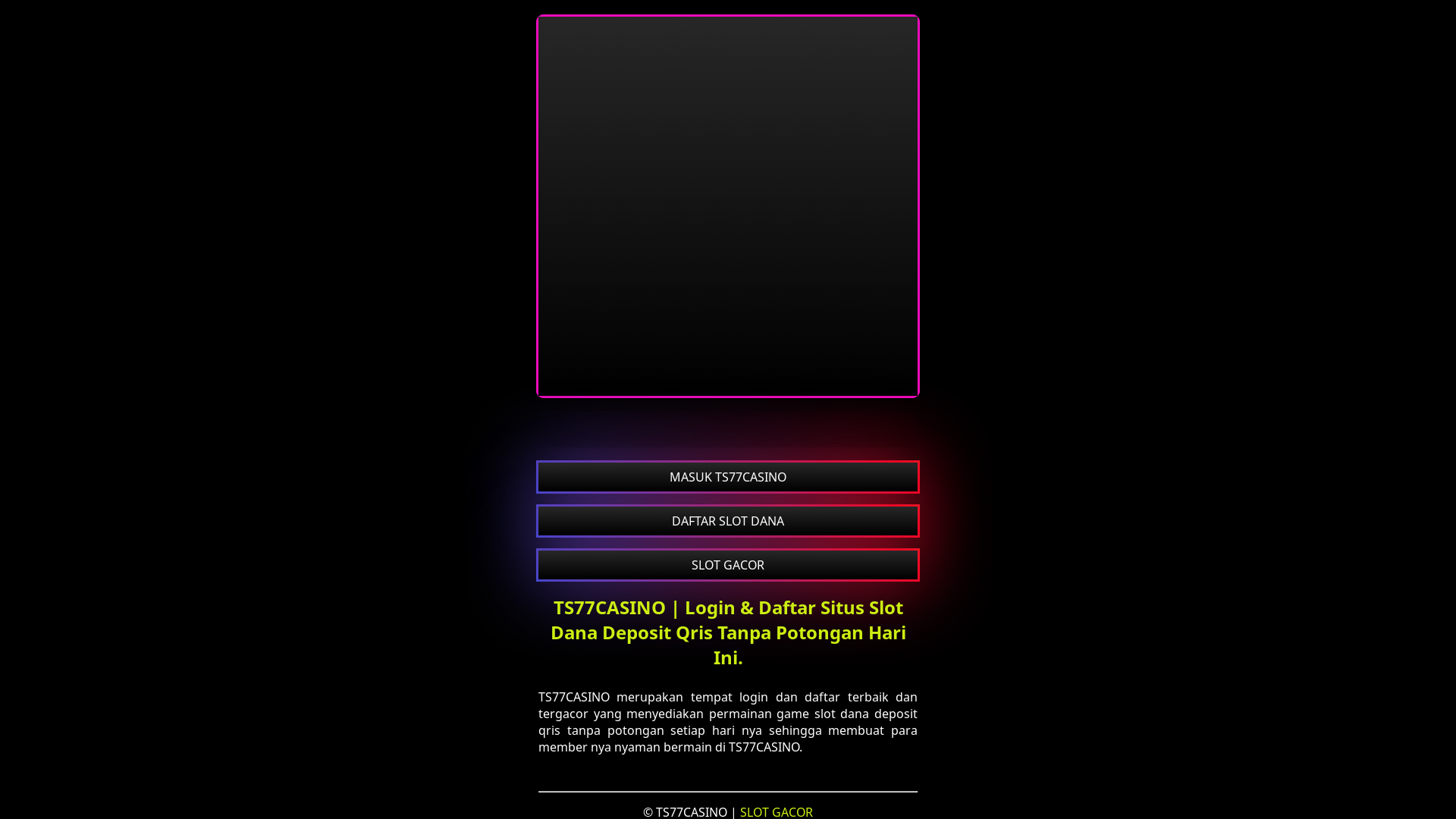 website screenshot of https://slotdana-6k9.pages.dev/