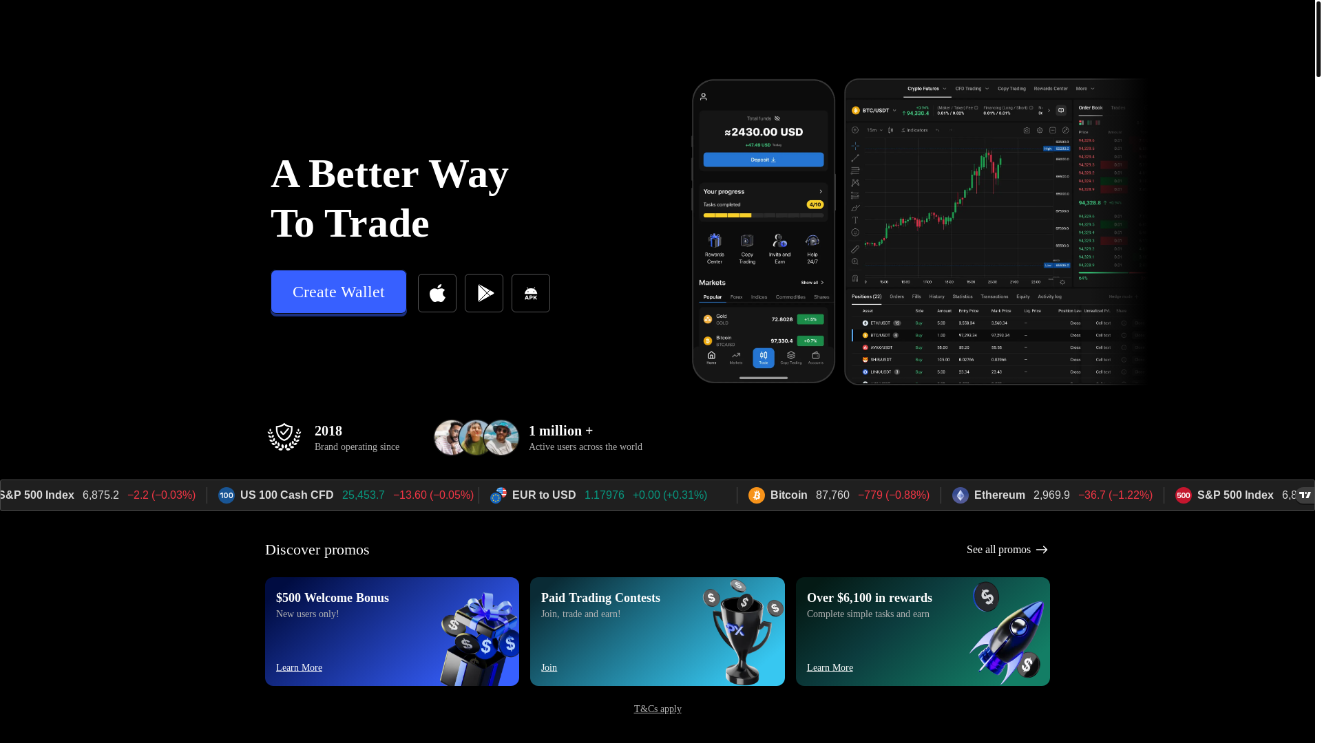 website screenshot of https://derivfix.com/