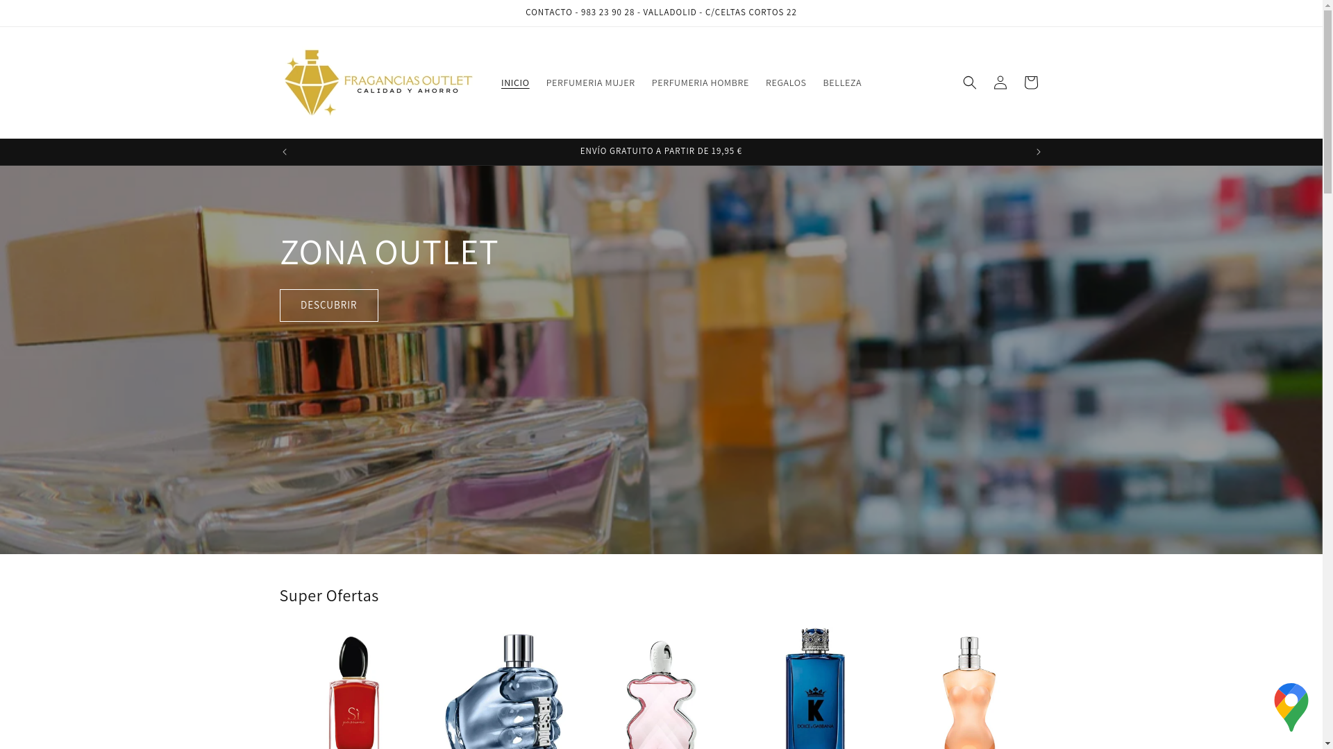 website screenshot of https://perfumeslydialimon.es/