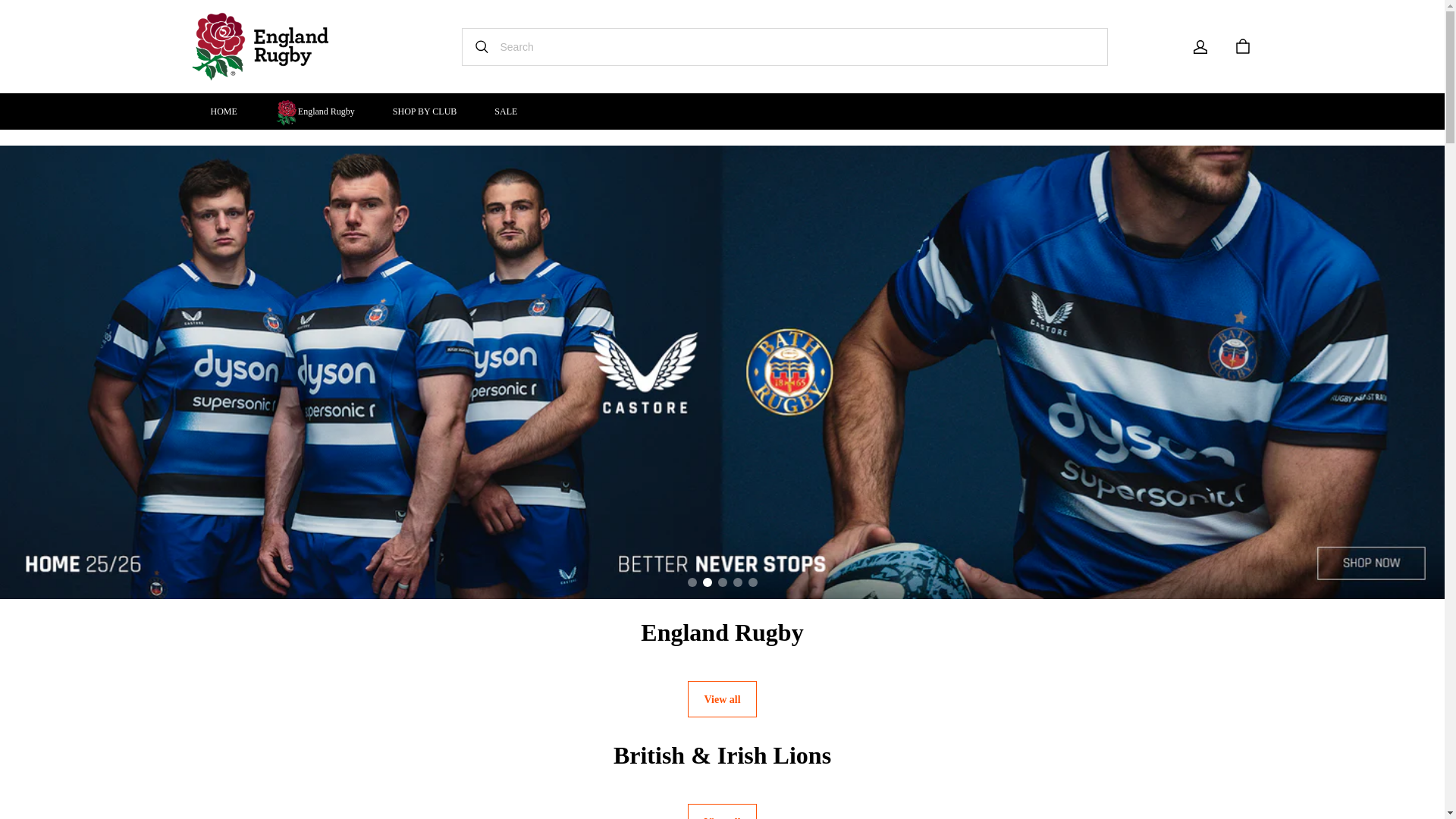 website screenshot of https://englandrugby-store.com/