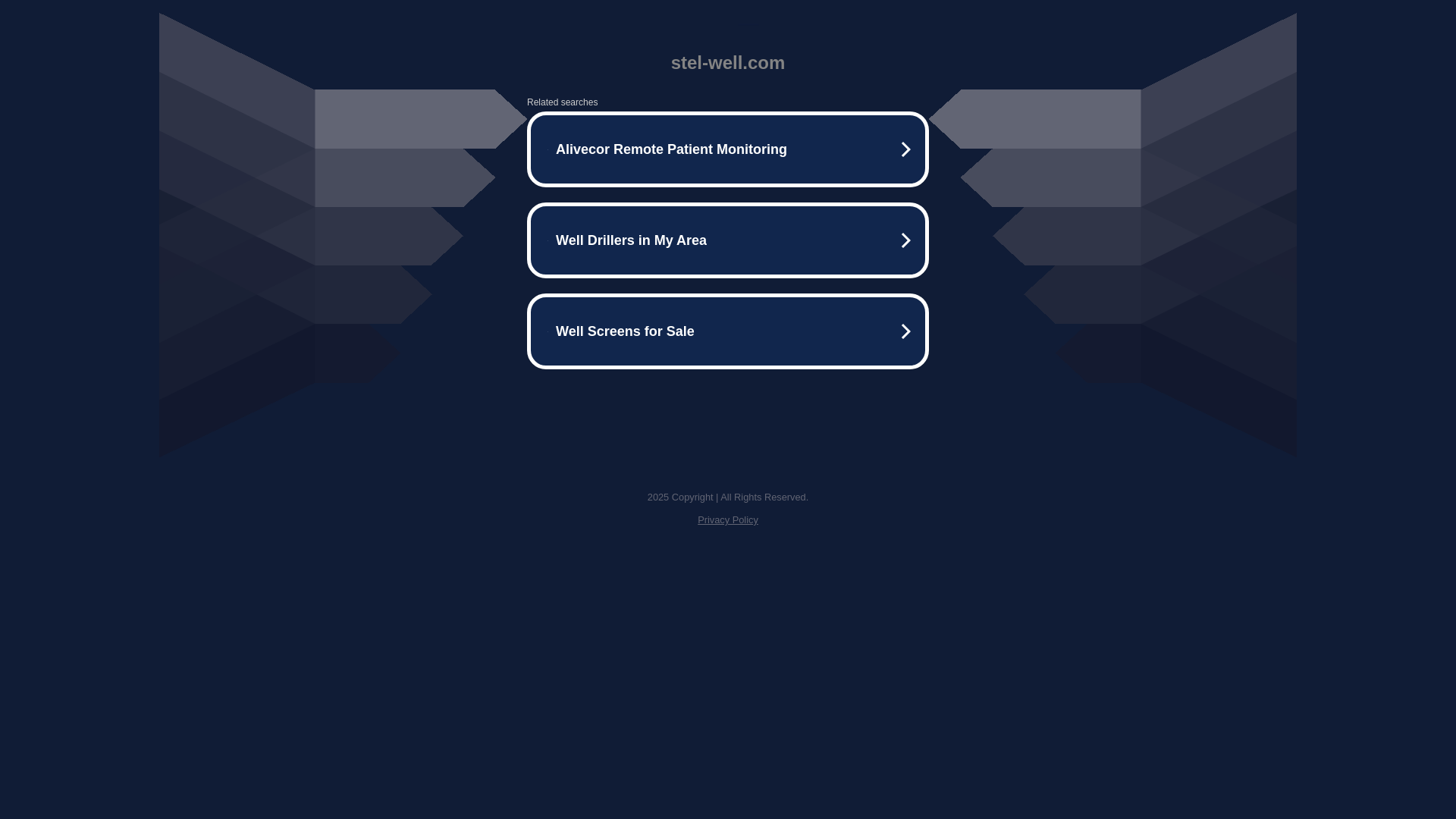 website screenshot of https://stel-well.com/