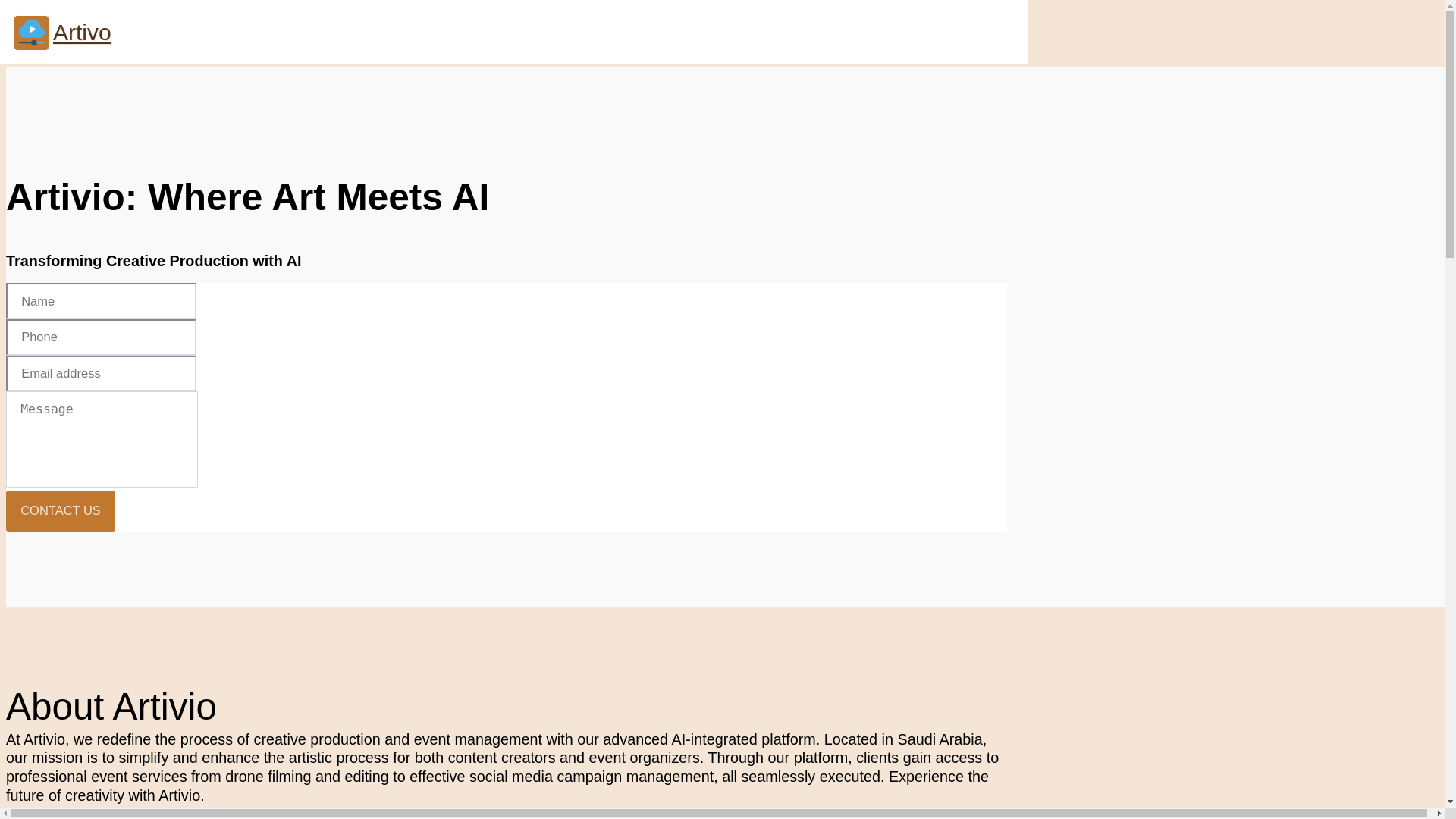 website screenshot of https://proartivo.com/