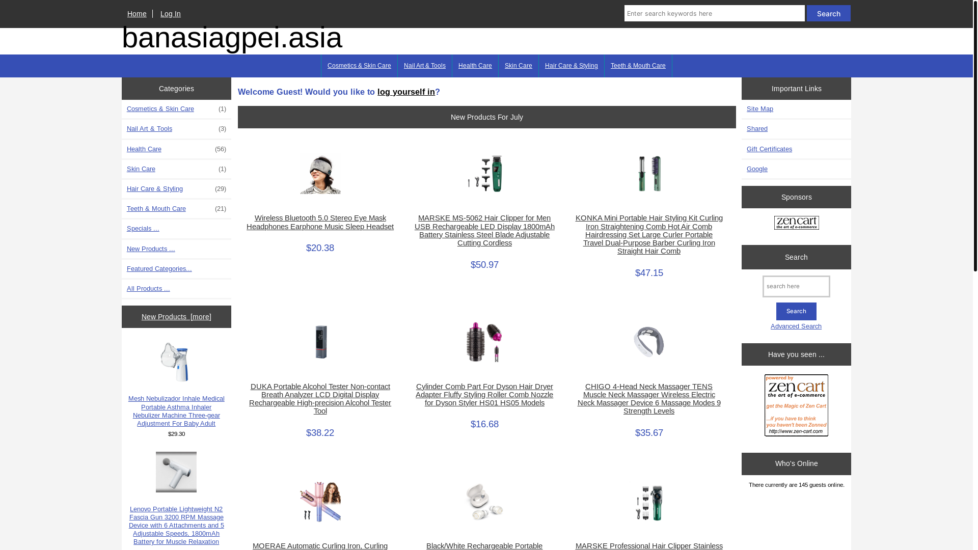 website screenshot of https://banasiagpei.asia/