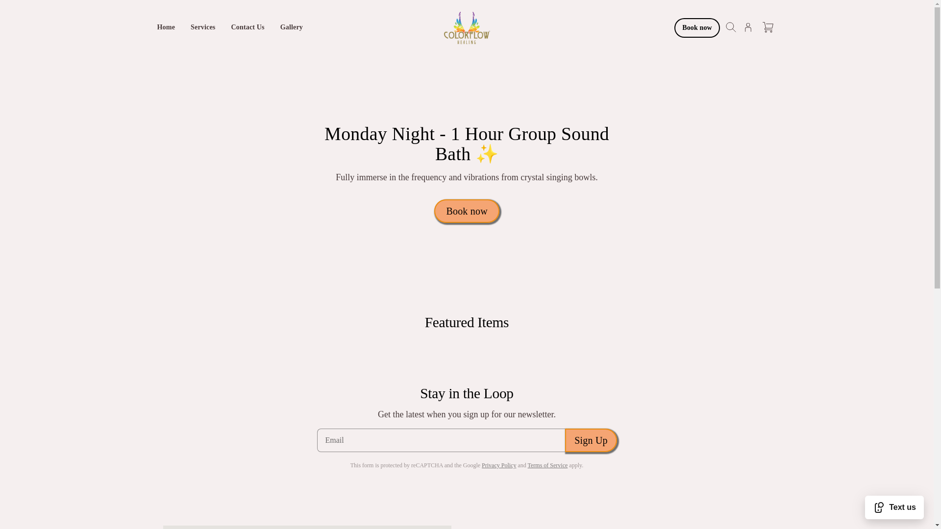 website screenshot of https://colorflowhealing.com/