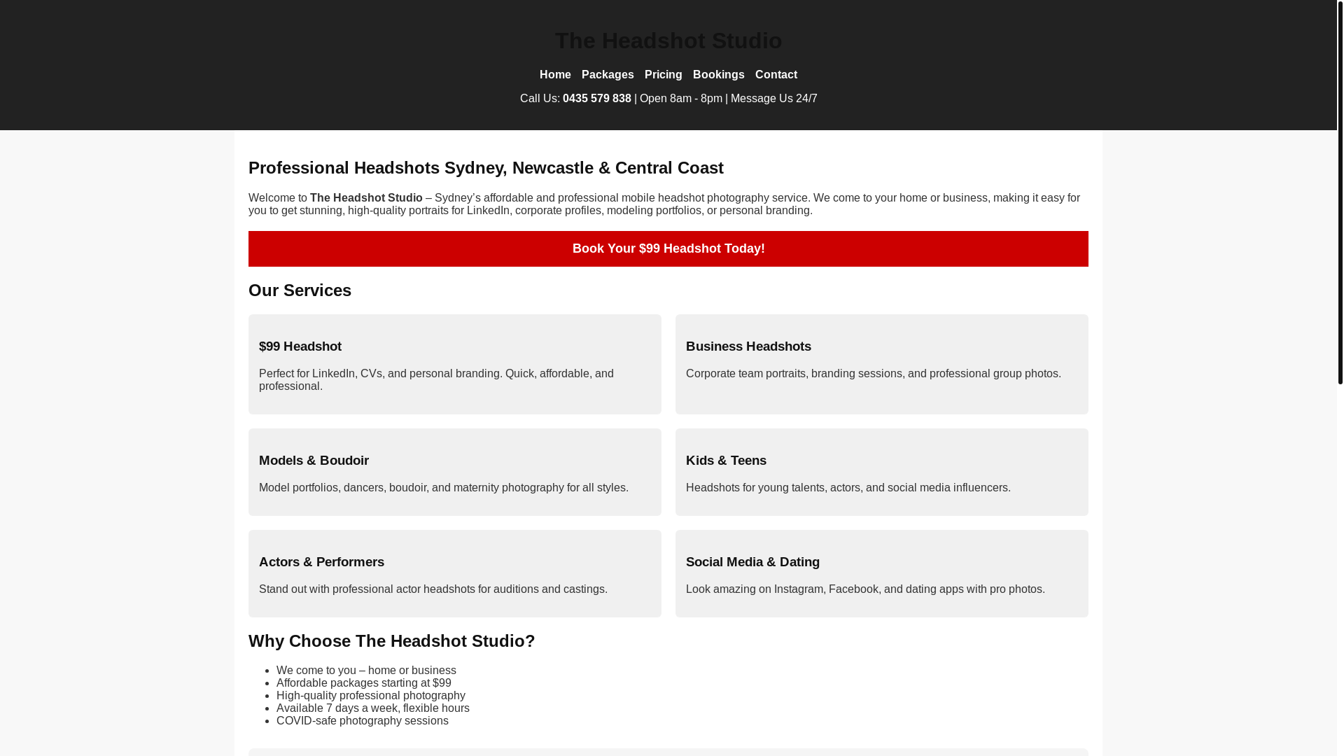website screenshot of https://headshots-9s9.pages.dev/