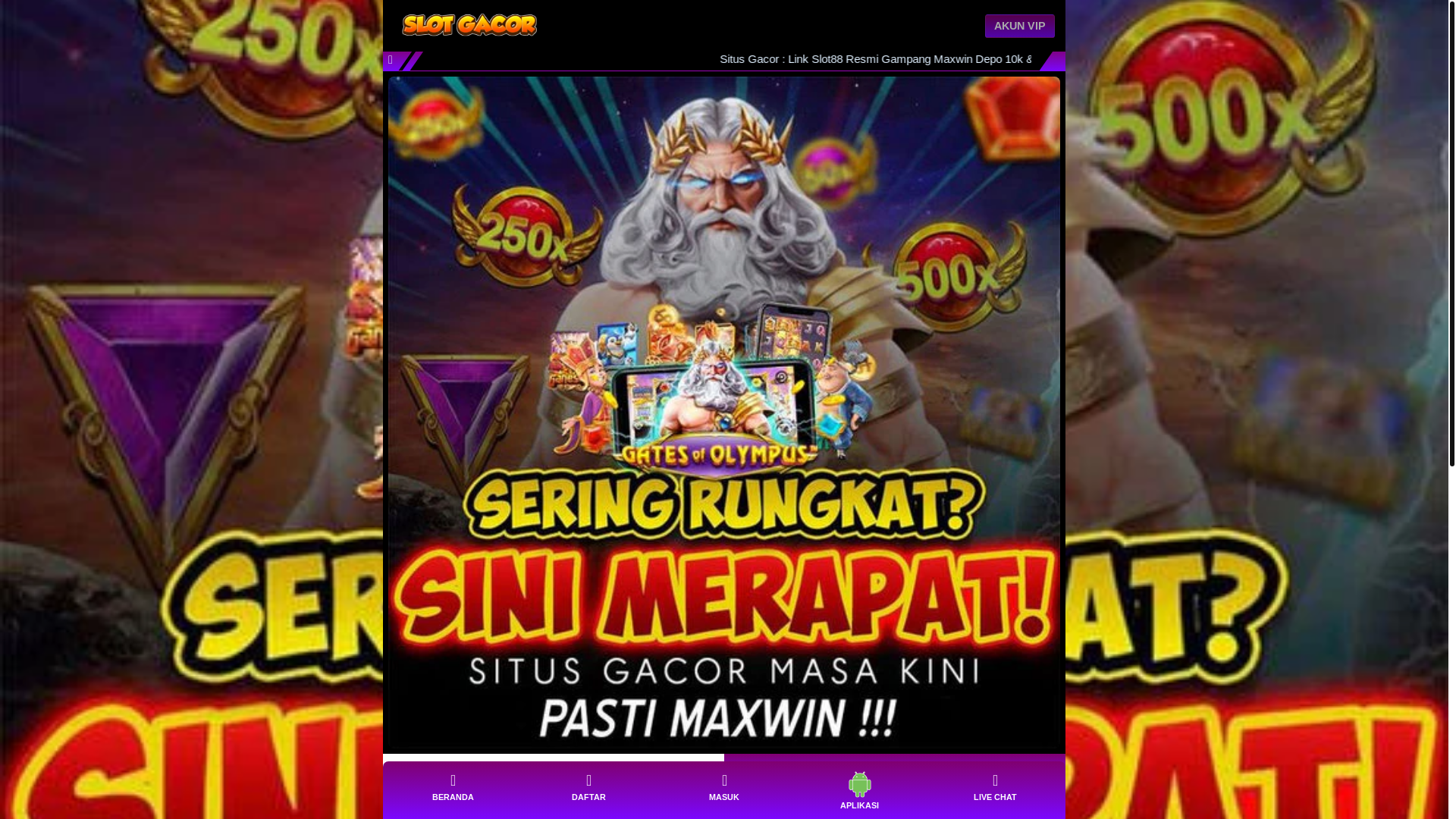 website screenshot of https://event-slot-gacor.pages.dev/
