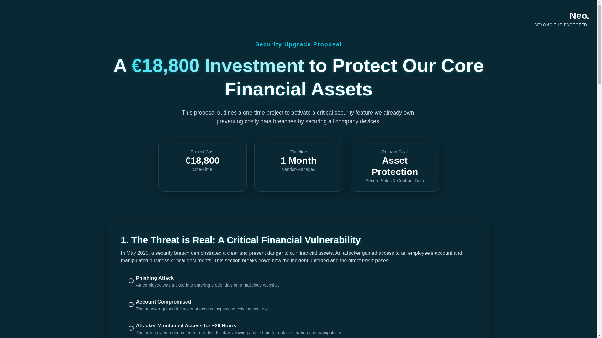 website screenshot of https://neo-intune-mdm-vincent-proposal.pages.dev/