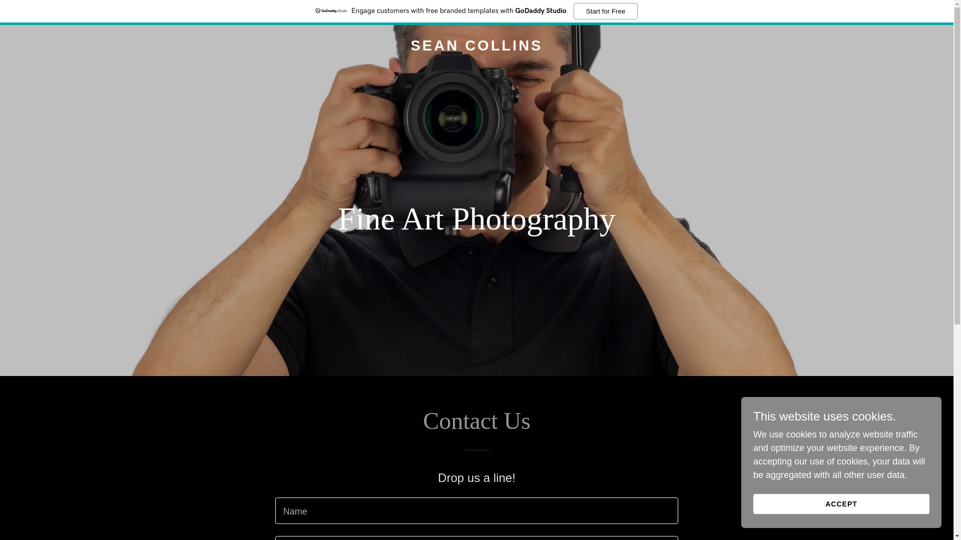 website screenshot of https://seanccollins.com/