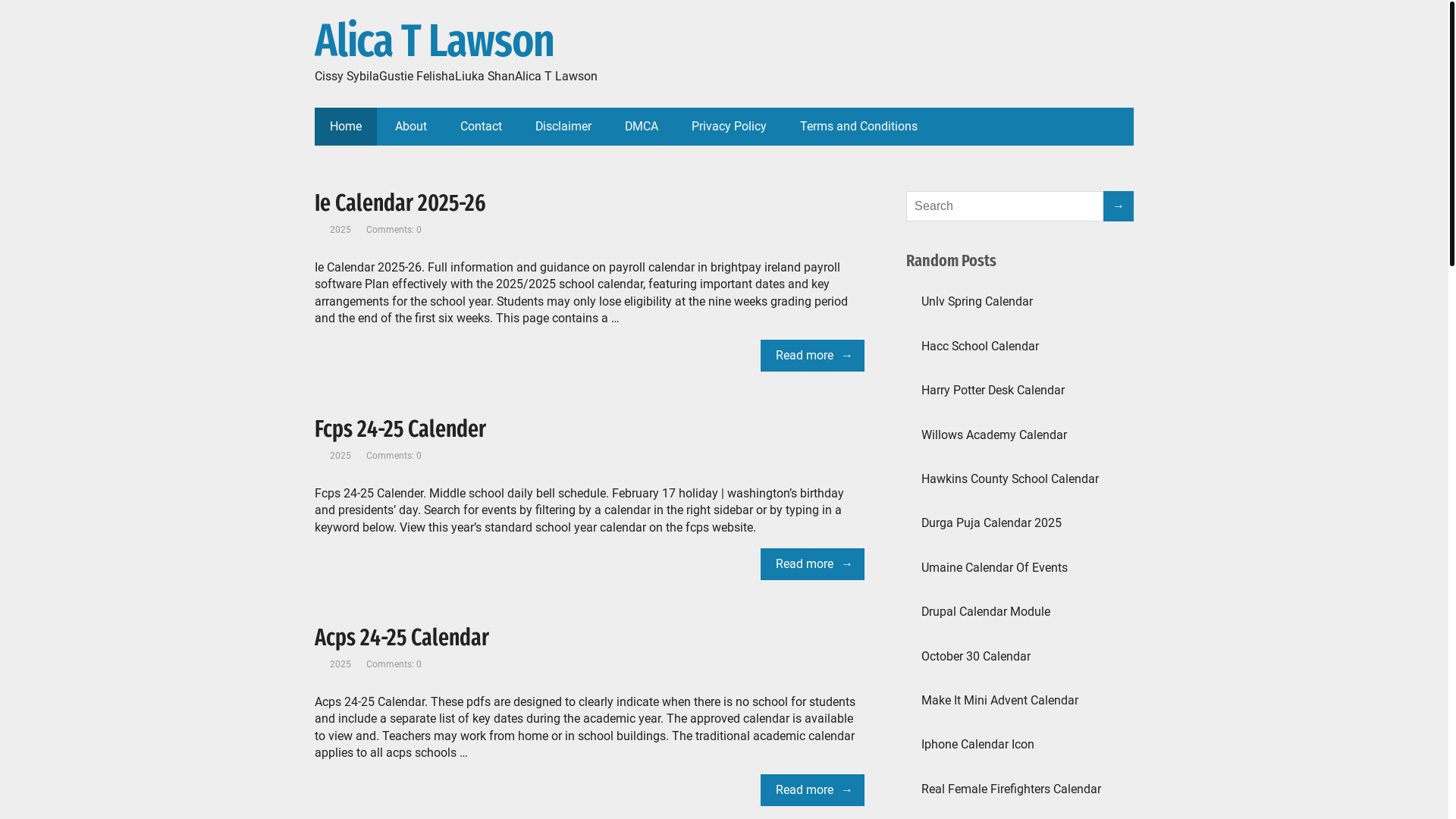 website screenshot of https://alicatlawson.pages.dev/
