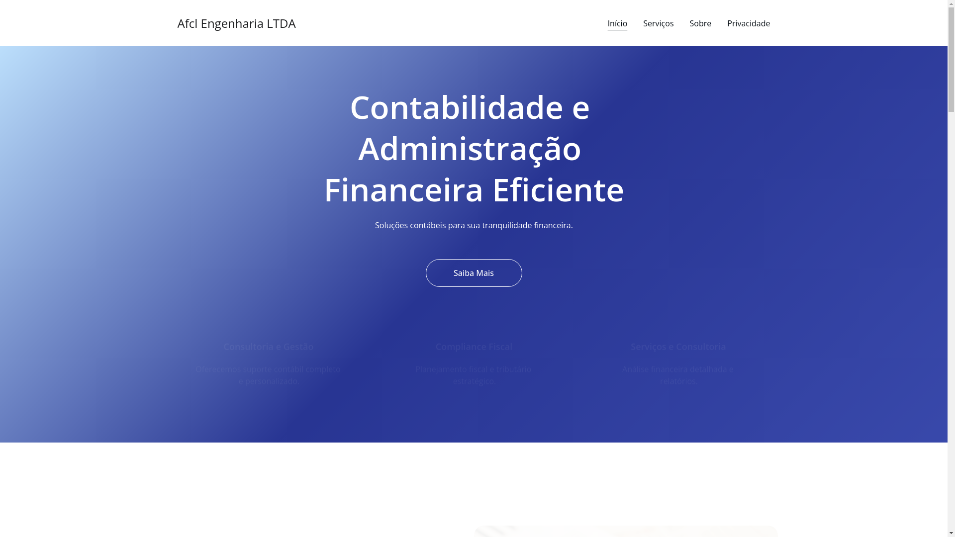 website screenshot of https://afclengenharialtda.shop/
