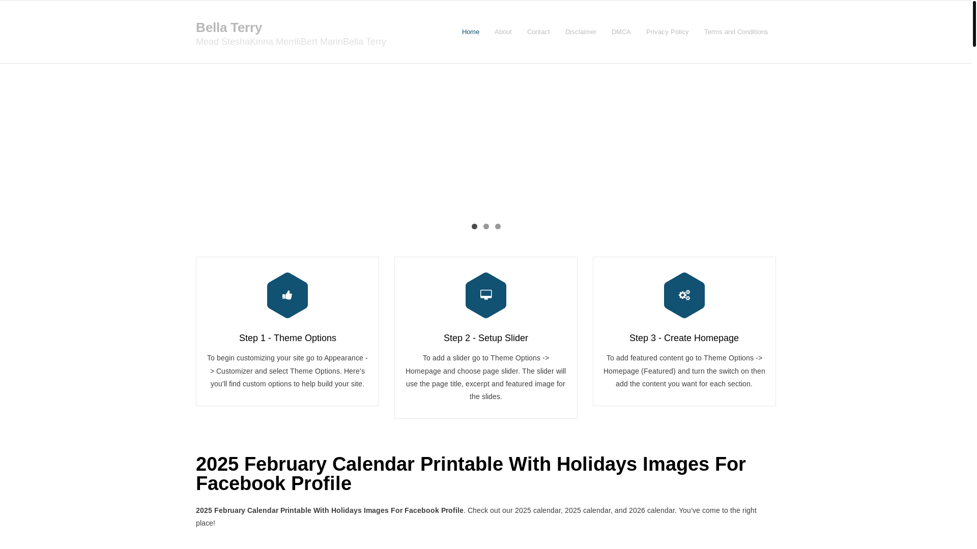 website screenshot of https://bellaterryj.pages.dev/