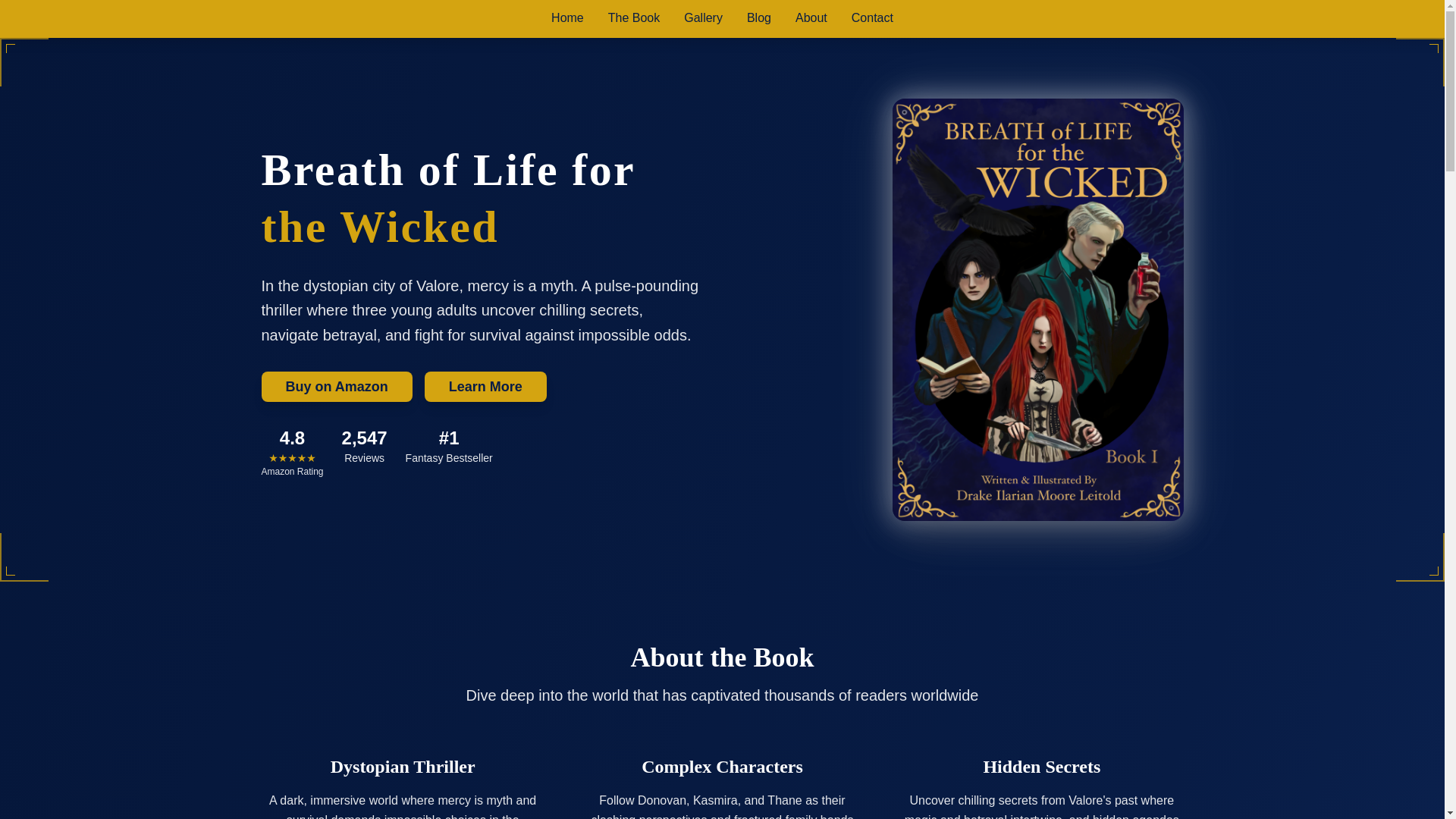 website screenshot of https://drakeleitold.com/