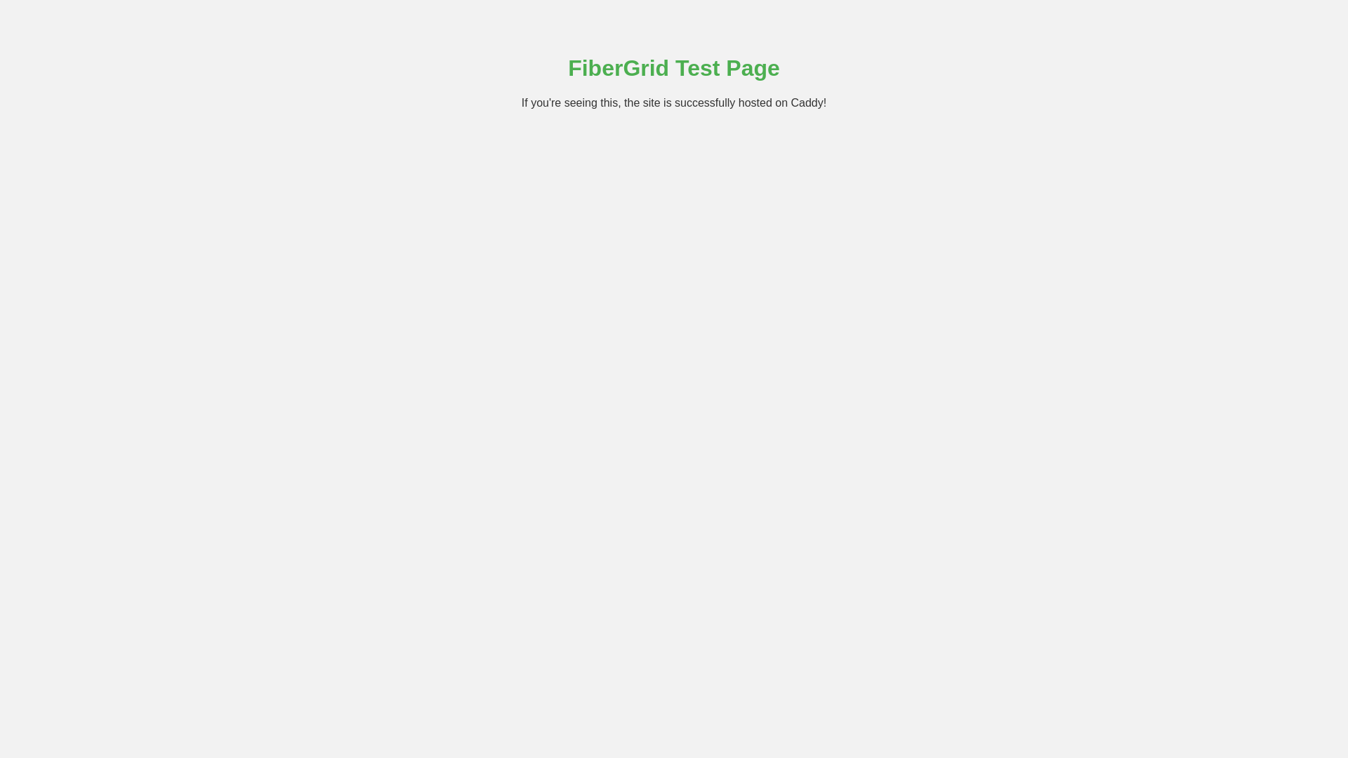website screenshot of https://fibergrid.diigg.tech/