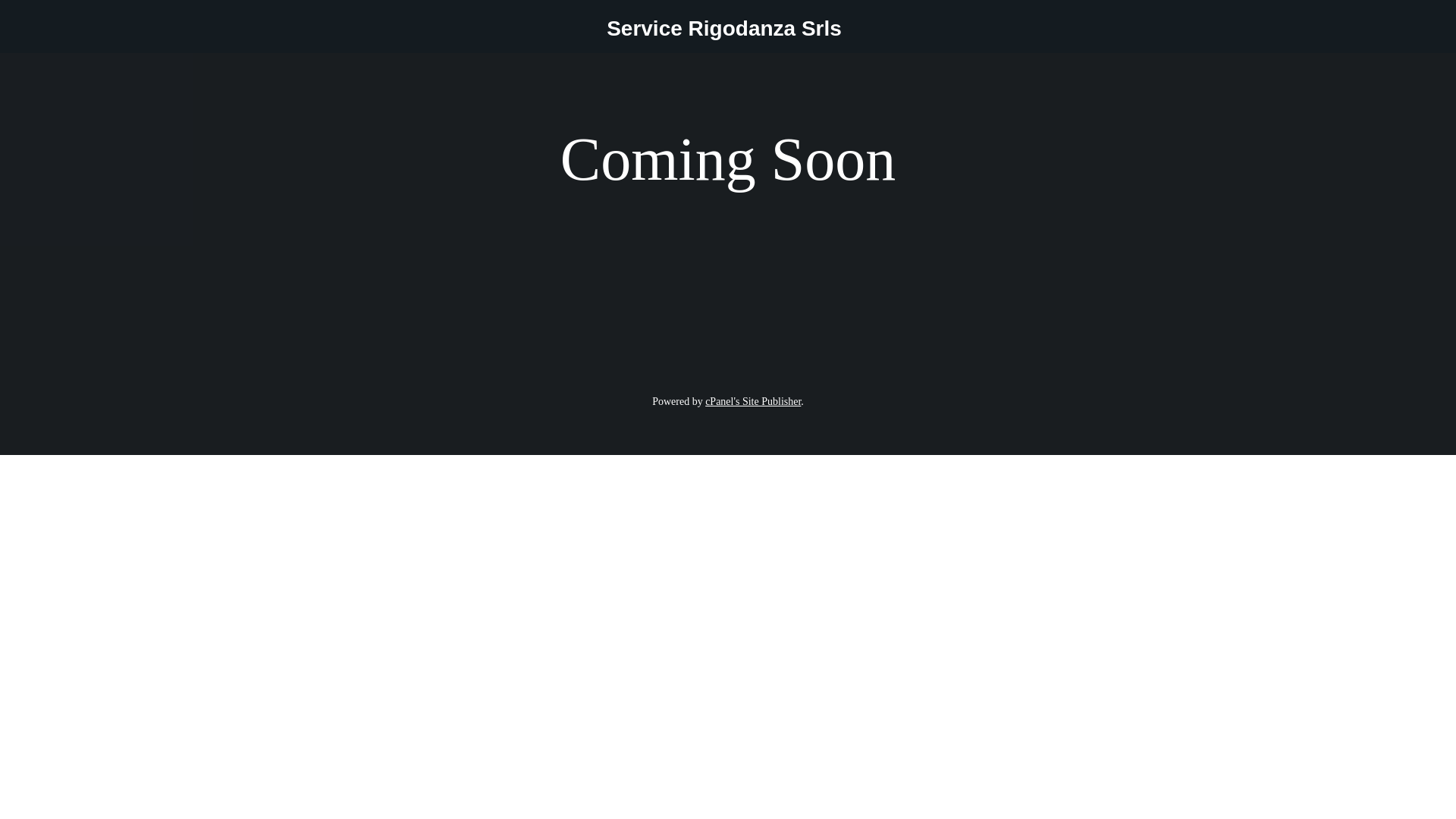 website screenshot of https://servicerigodanza.it/