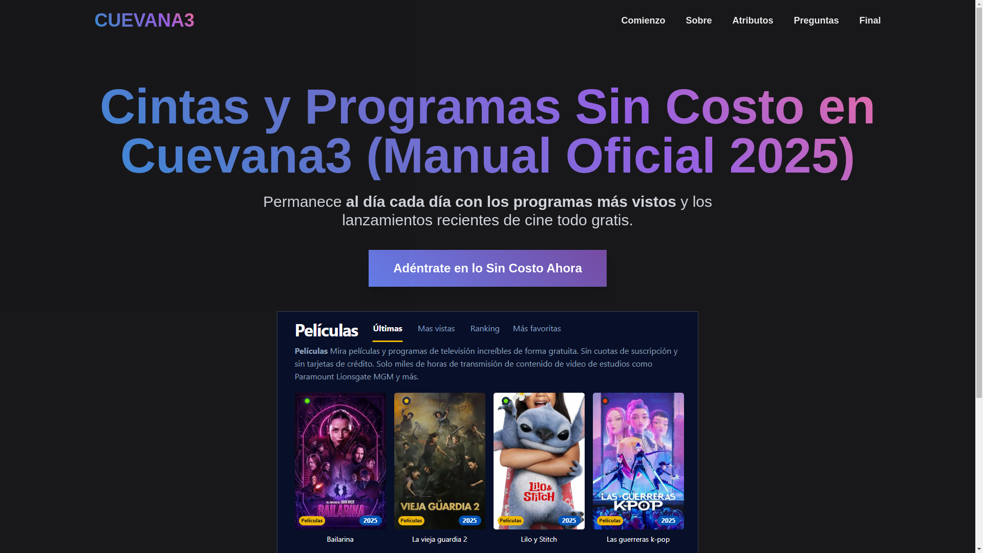website screenshot of https://cuevana3-ei1x.pages.dev/