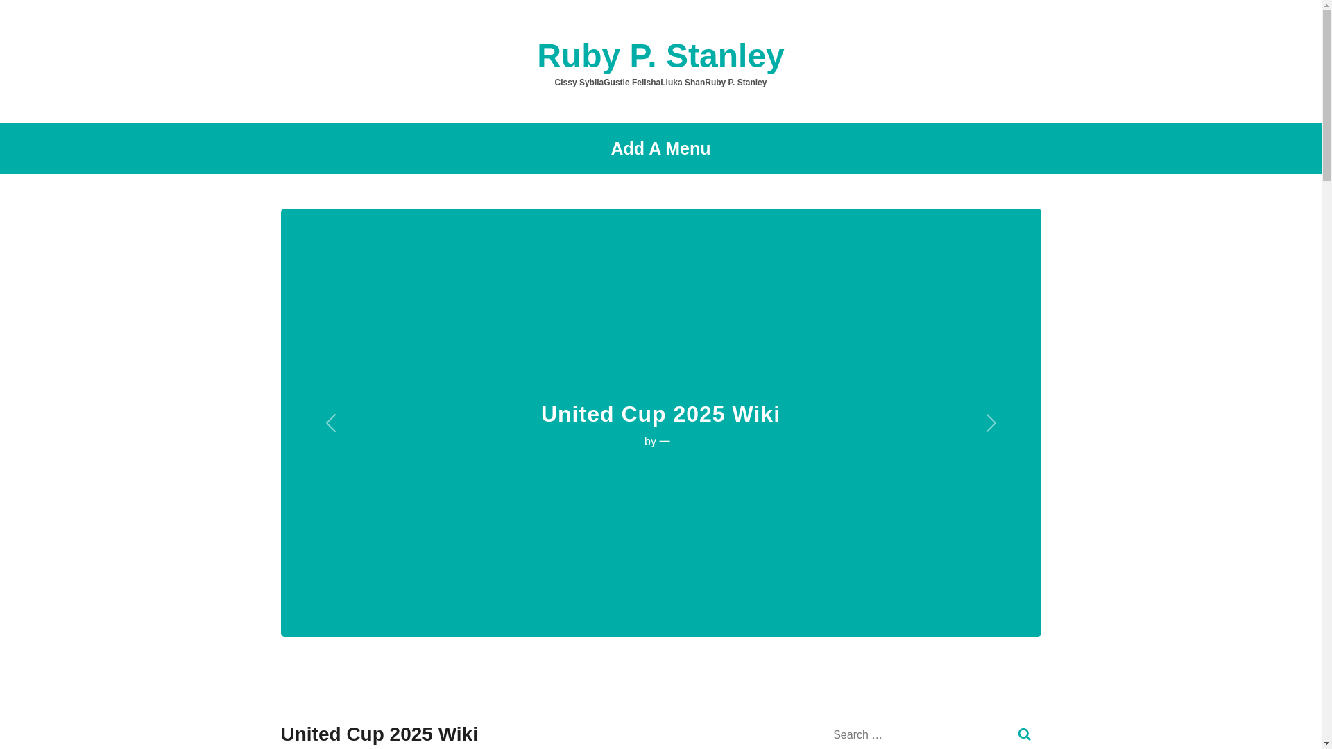 website screenshot of https://rubypstanley.pages.dev/