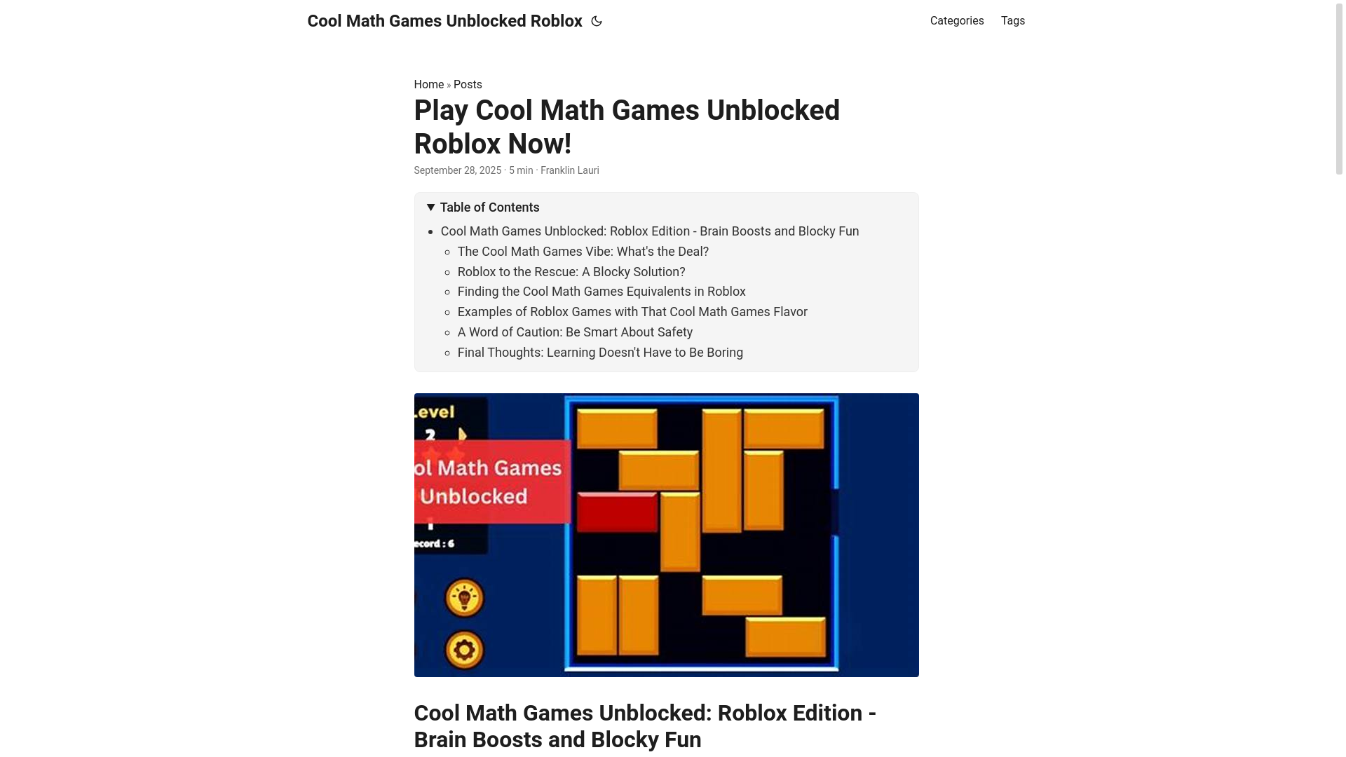 website screenshot of https://cool-math-games-unblocked-roblox.pages.dev/