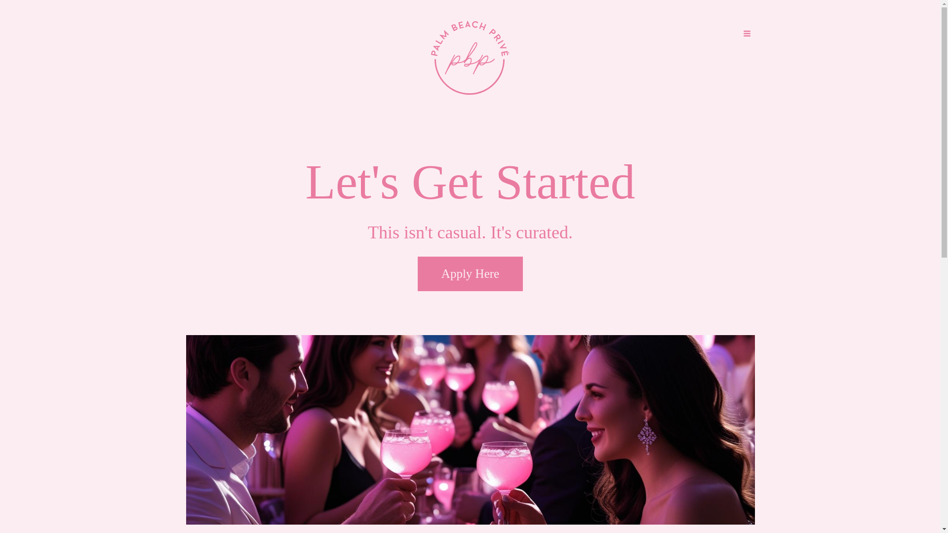 website screenshot of https://palmbeachprive.com/