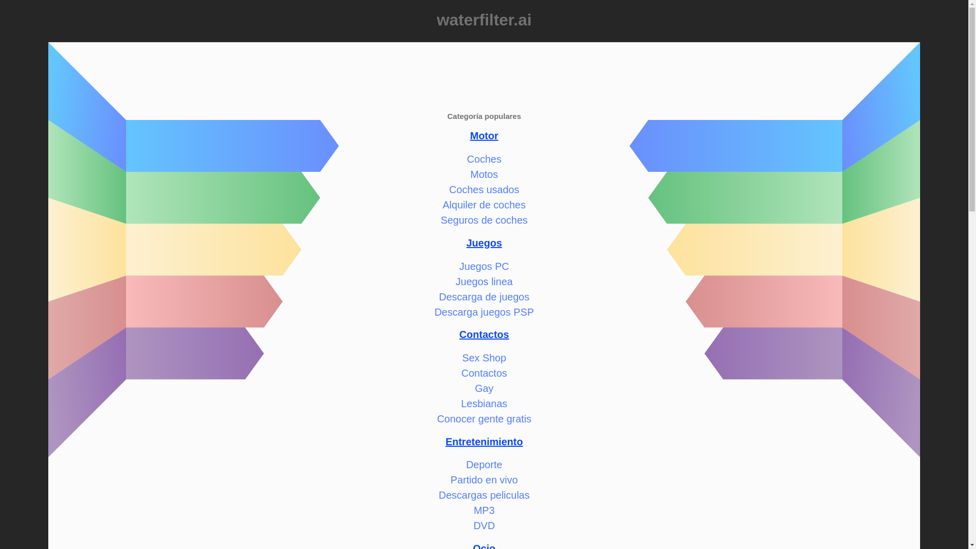 website screenshot of https://waterfilter.ai/