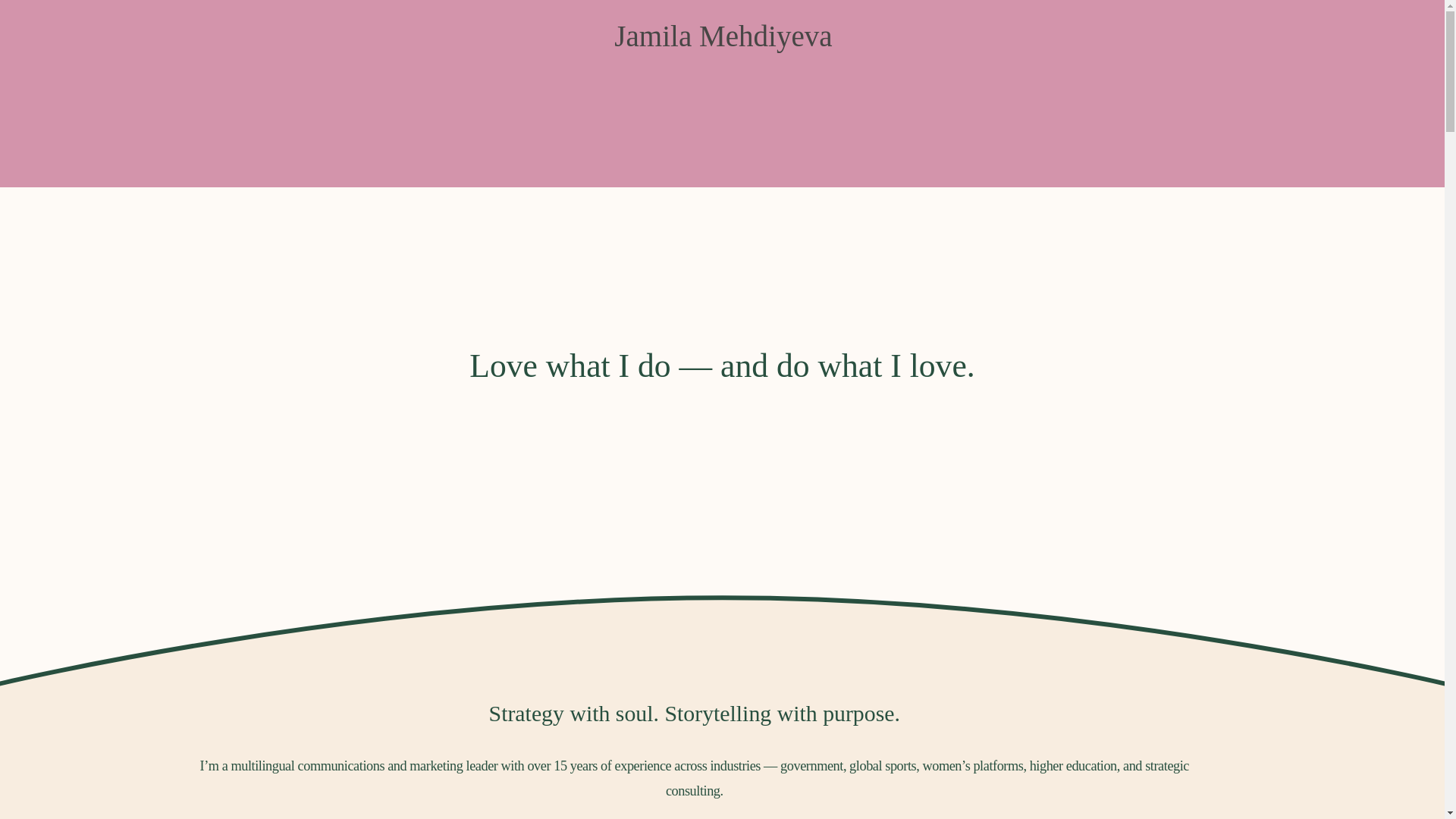 website screenshot of https://jamilamehdiyeva.com/