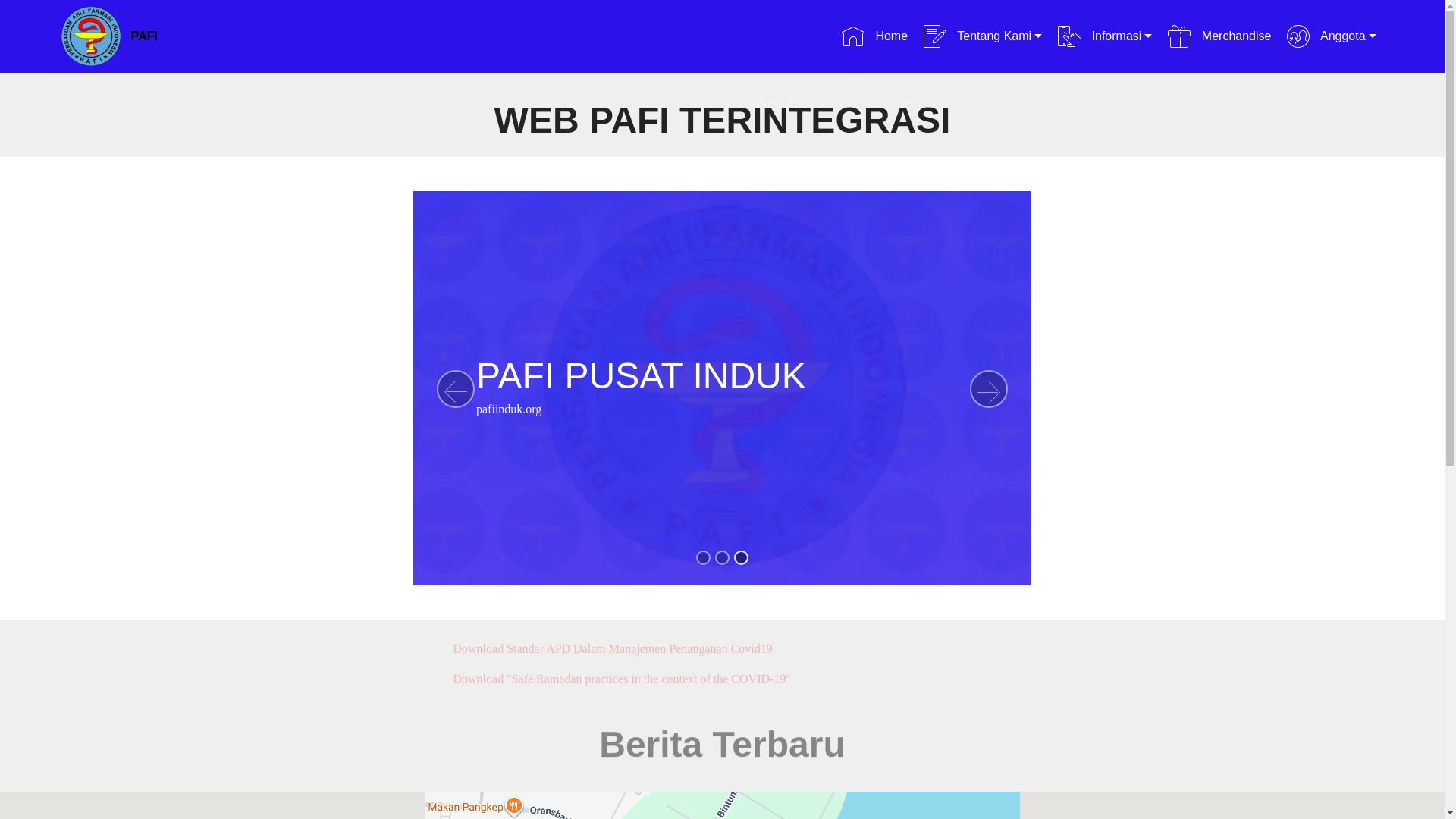 website screenshot of https://pafi-manokwariselatan-org.pages.dev/
