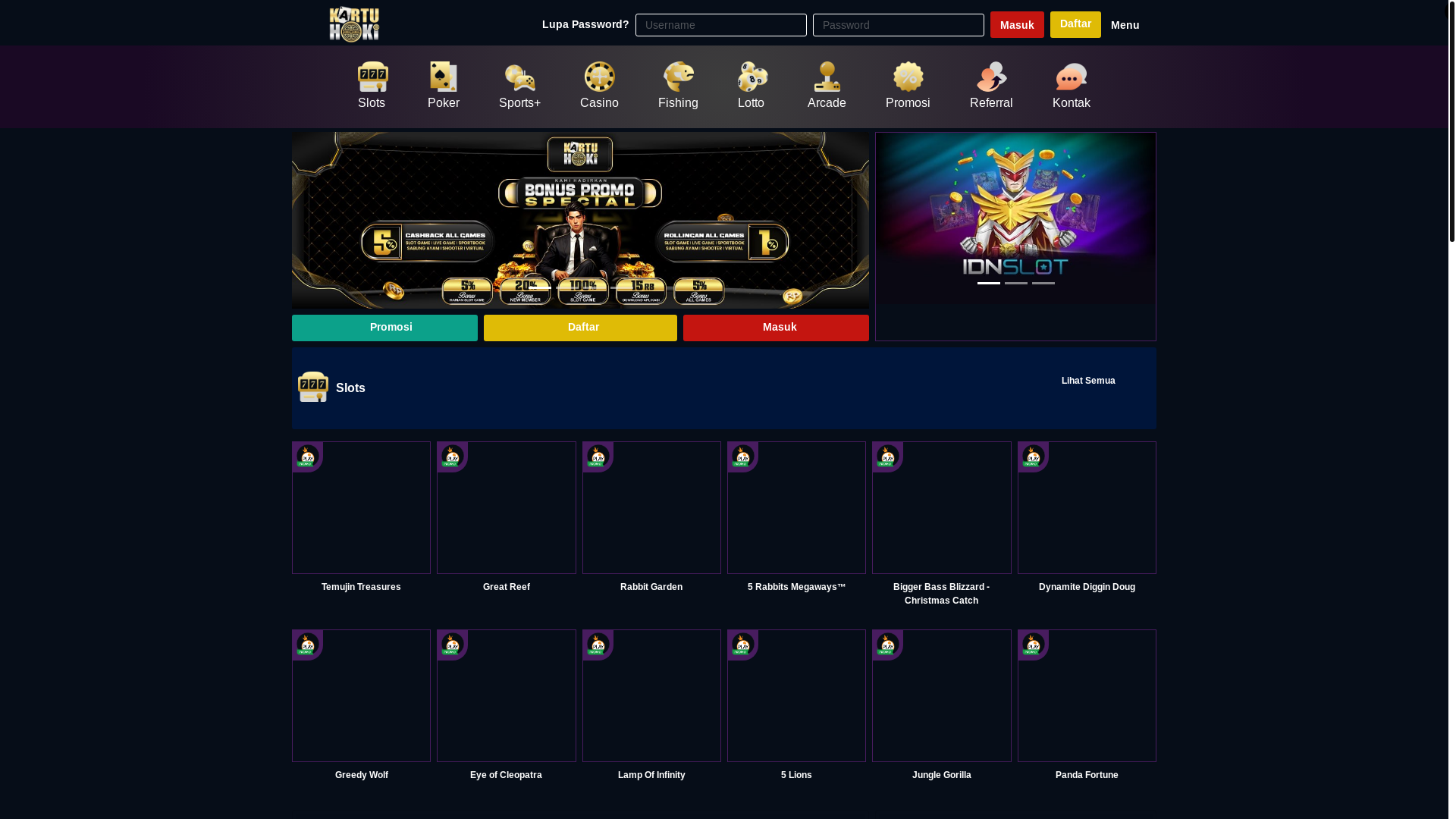 website screenshot of https://punten-bang.pages.dev/