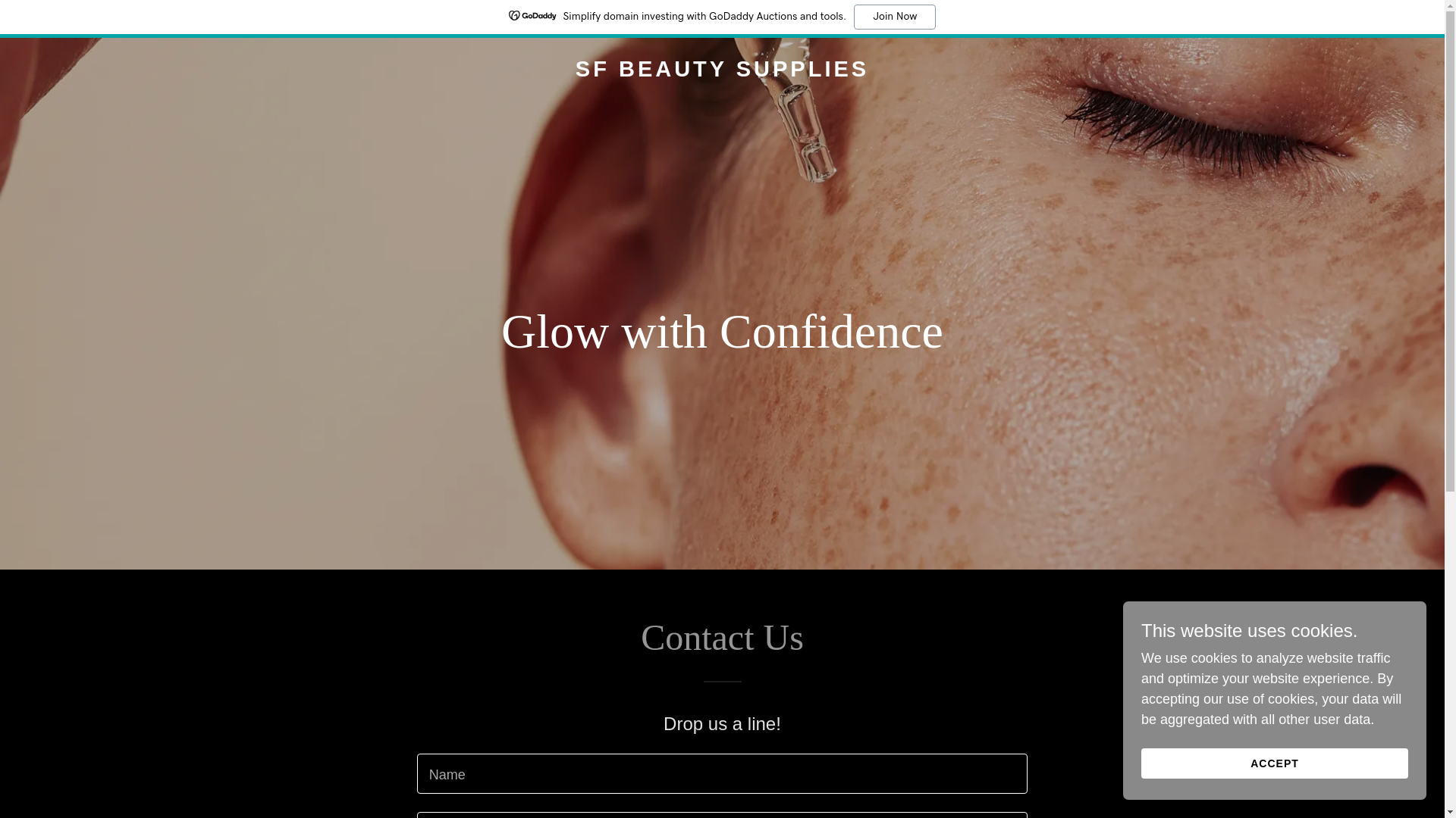 website screenshot of https://shefanbs.shop/