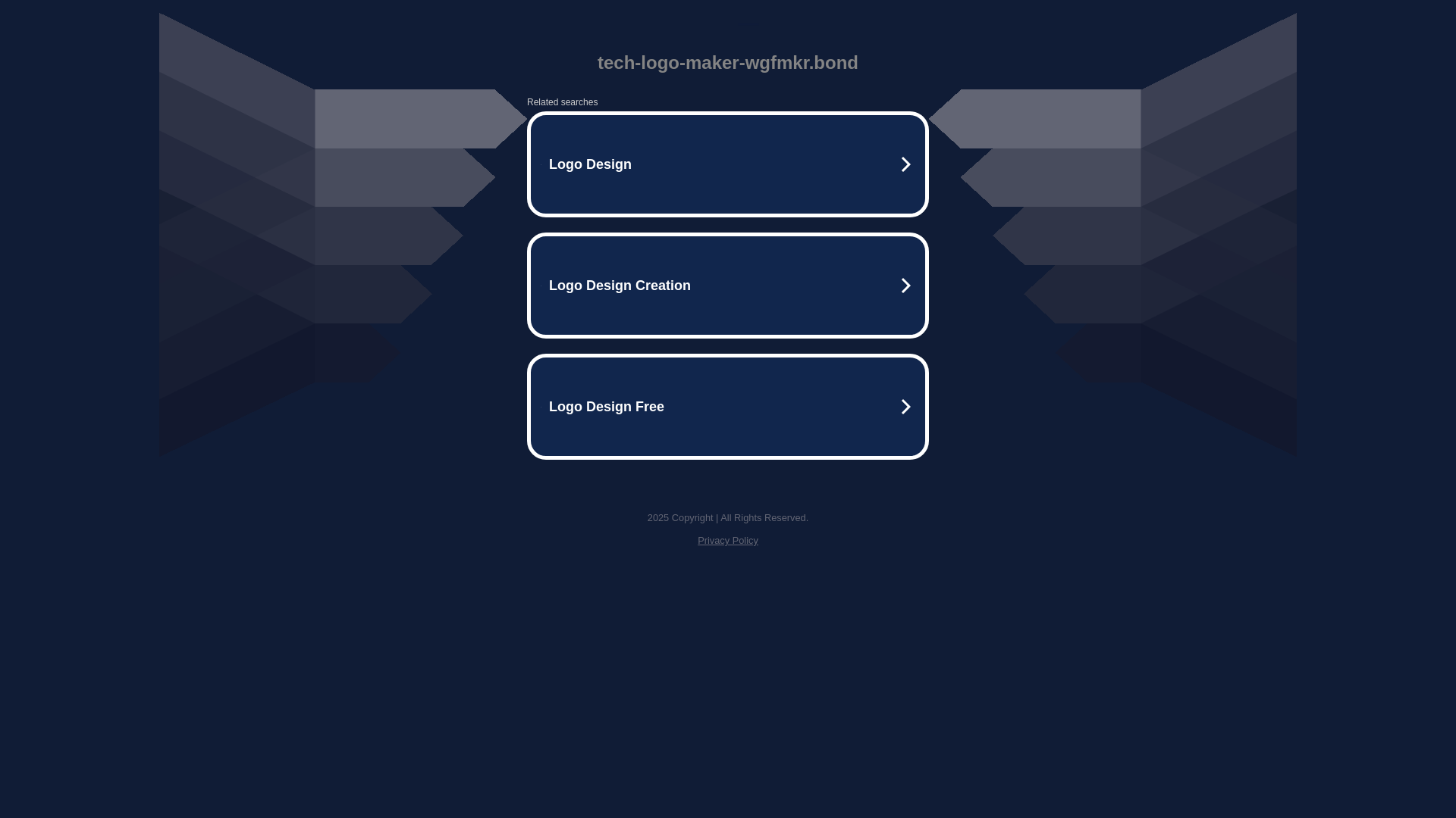 website screenshot of https://tech-logo-maker-wgfmkr.bond/