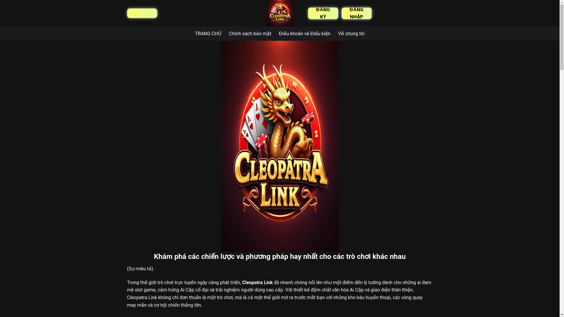 website screenshot of https://cleopatra-link.vip/