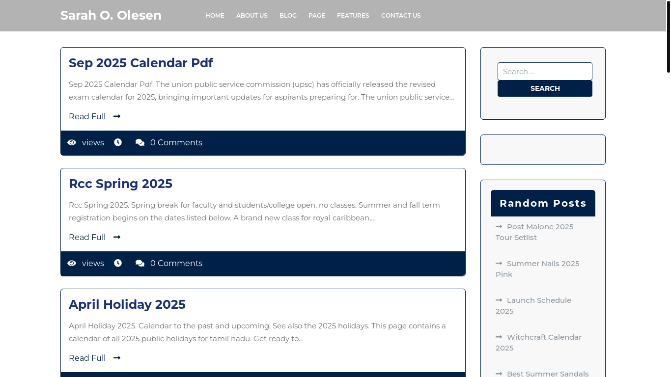 website screenshot of https://saraholeseno.pages.dev/