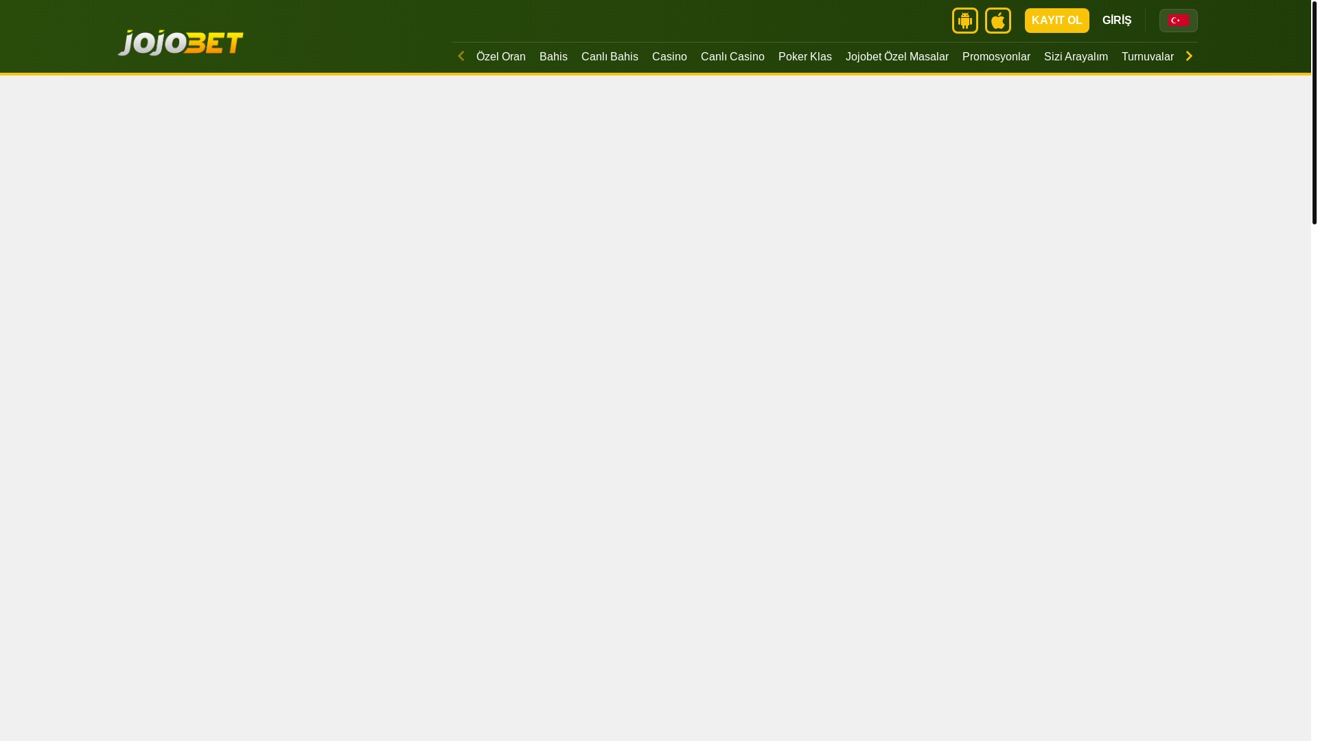website screenshot of https://jojobetl095.com/