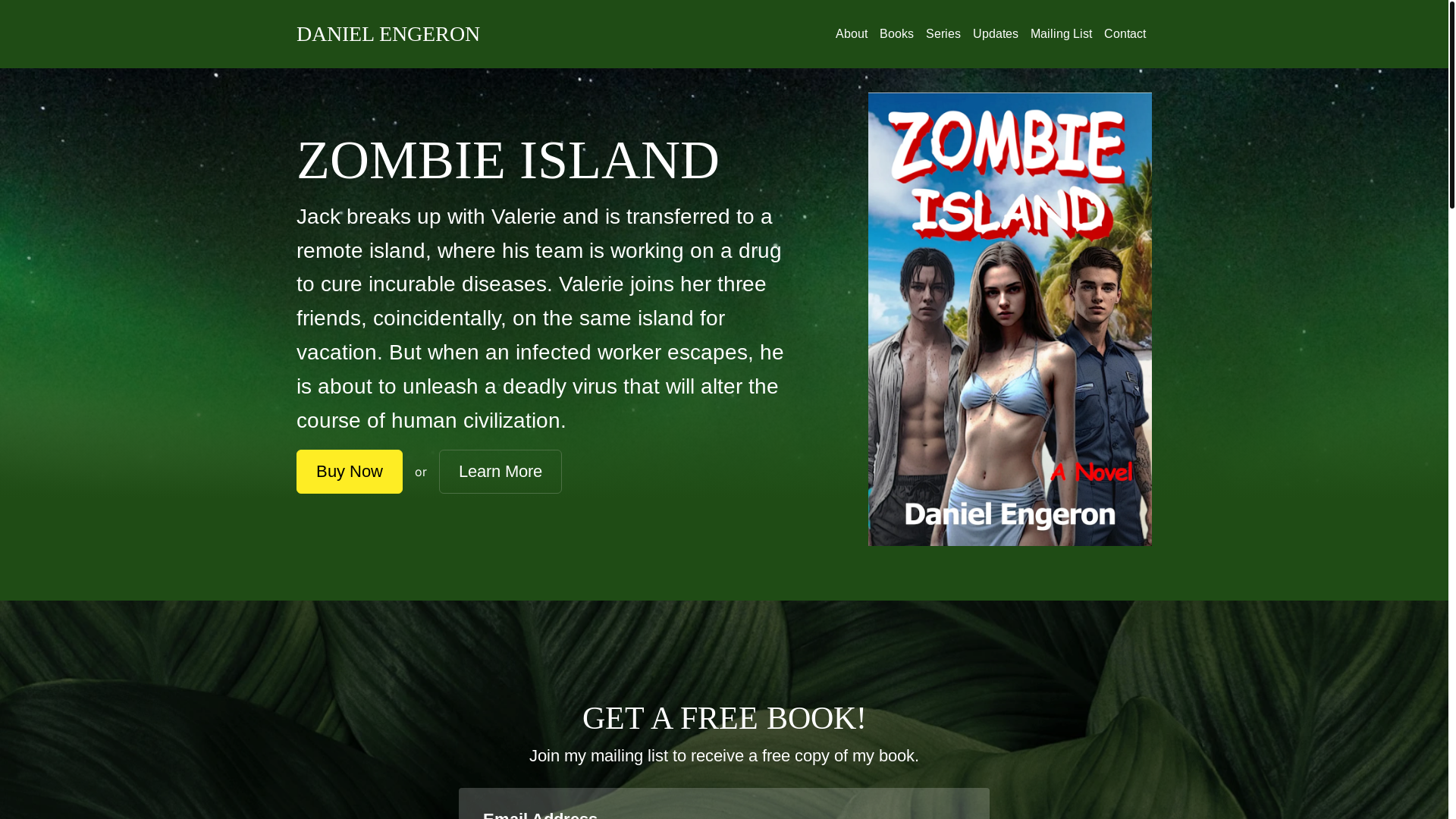 website screenshot of https://danielengeron.com/