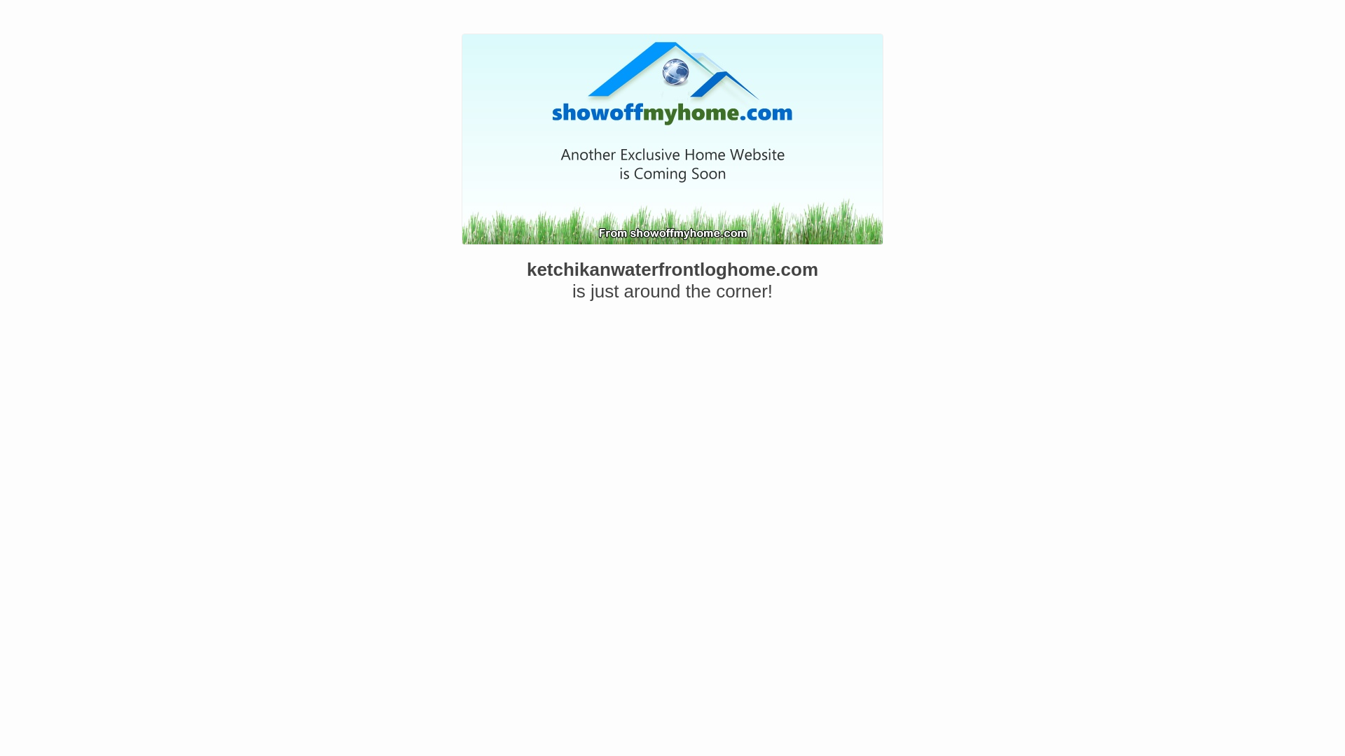 website screenshot of https://ketchikanwaterfrontloghome.com/