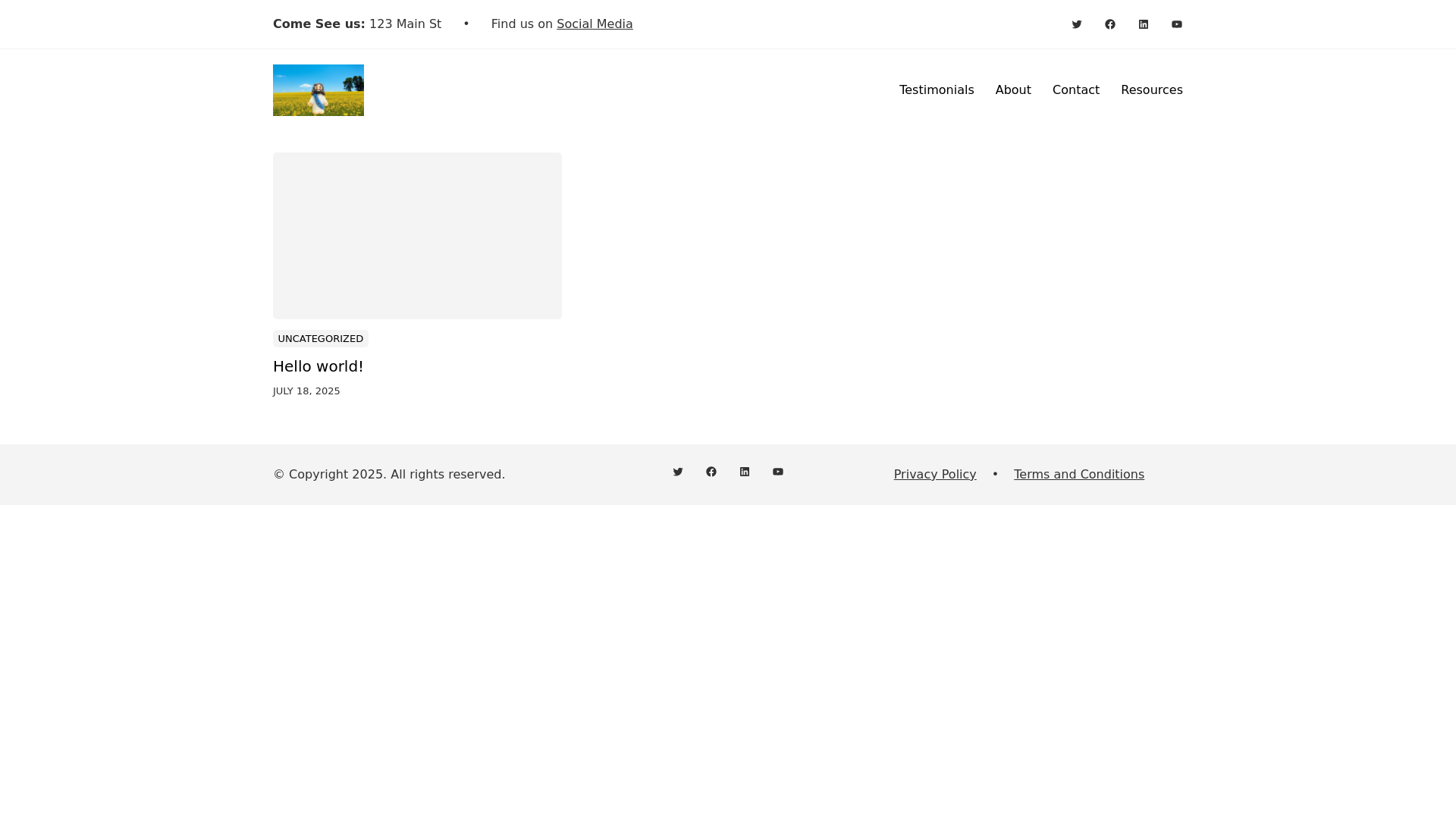 website screenshot of https://ihavefoundjesus.com/