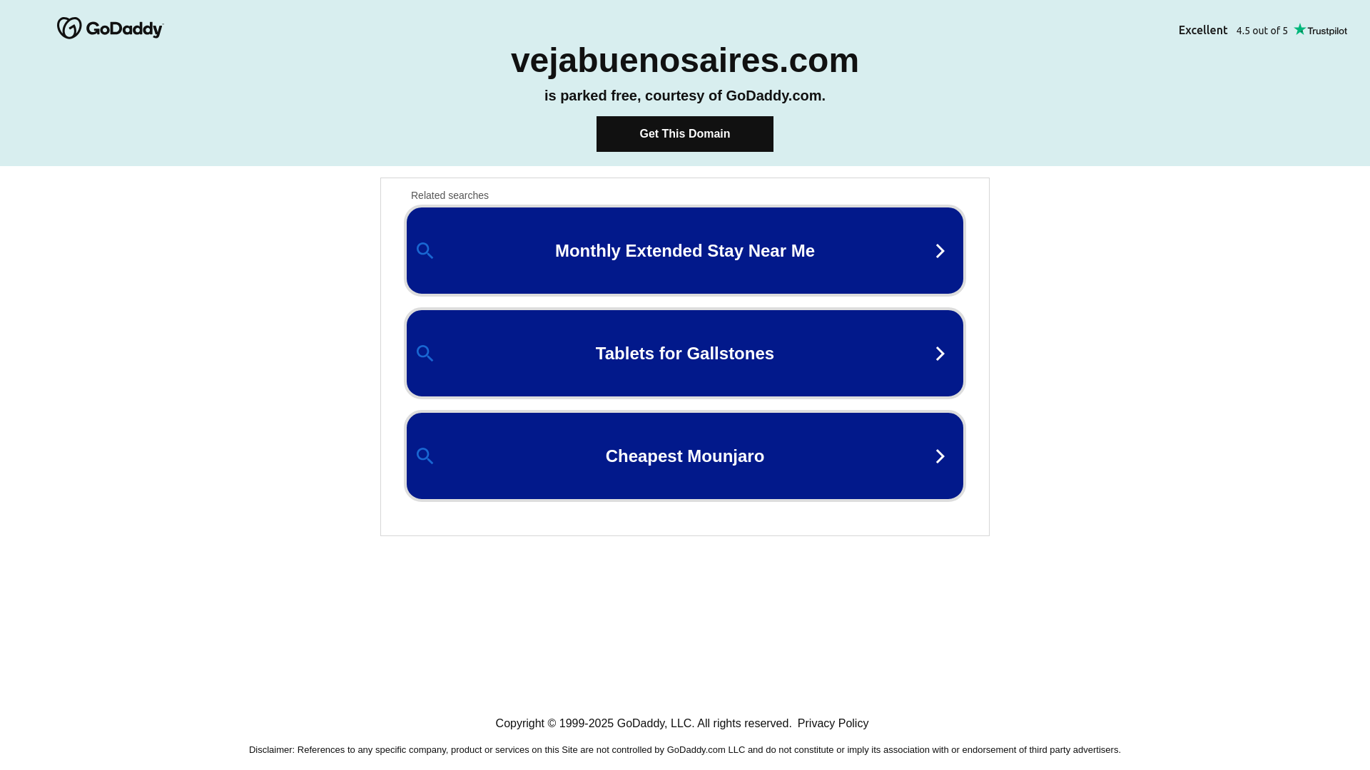 website screenshot of http://vejabuenosaires.com/