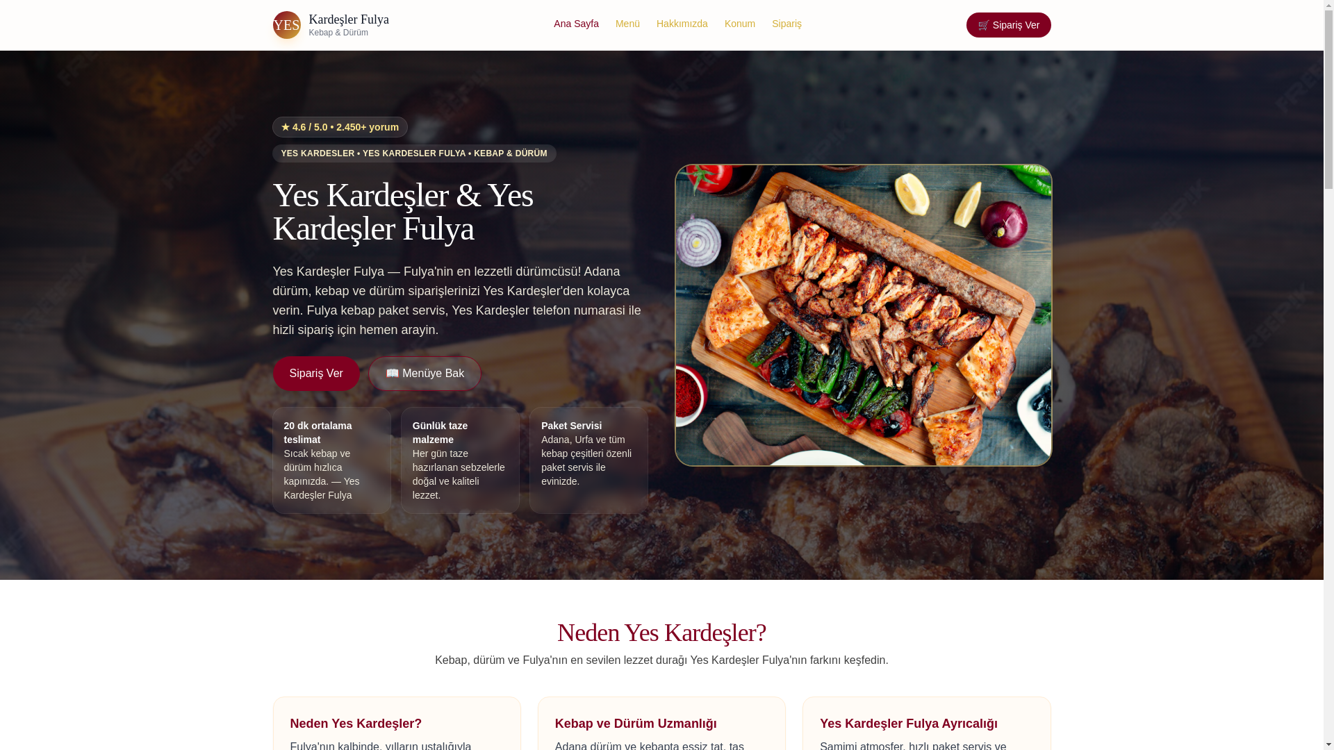 website screenshot of https://yeskardeslerfulyarepo.pages.dev/