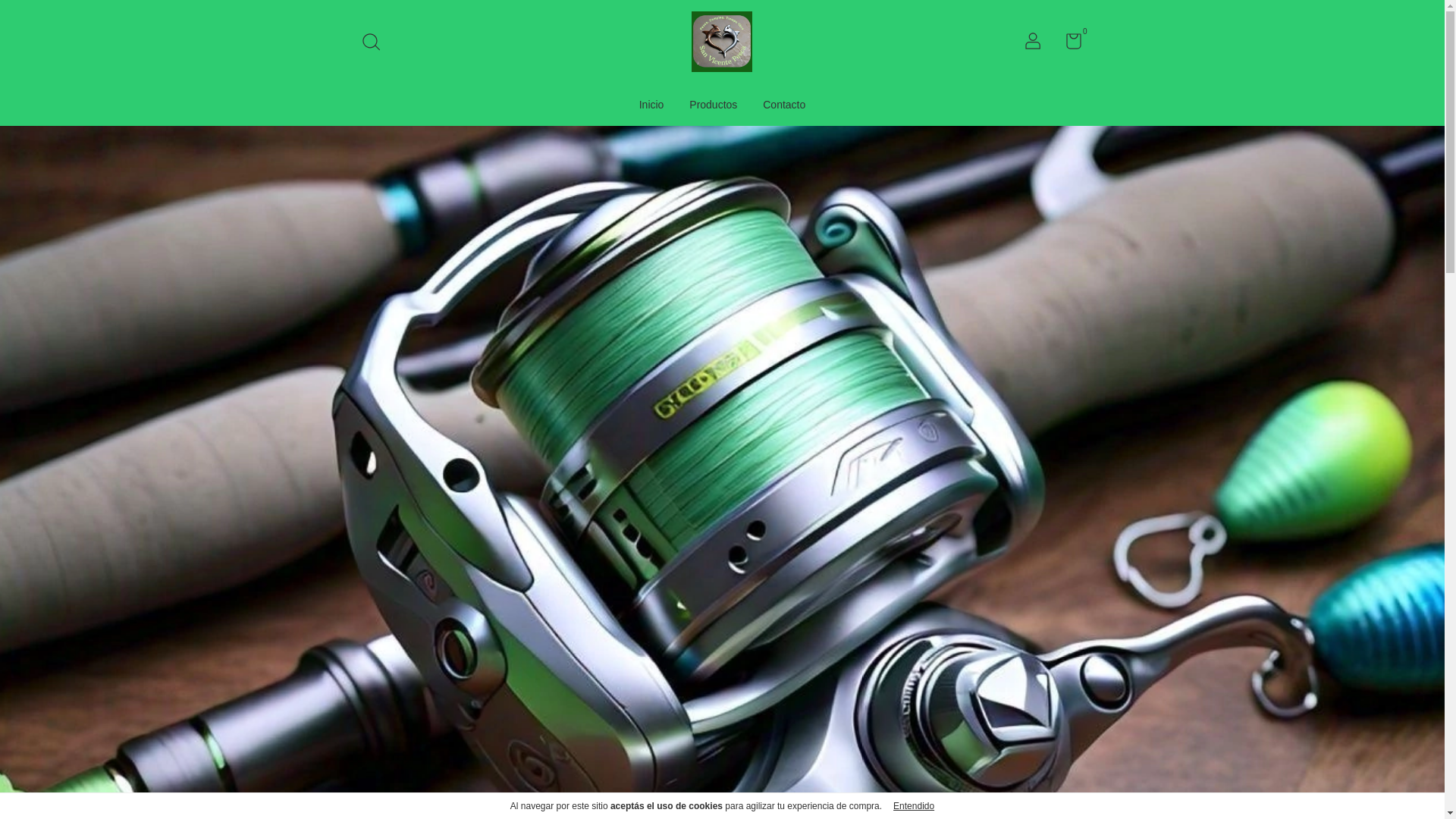 website screenshot of https://sanvicentepesca.com.ar/