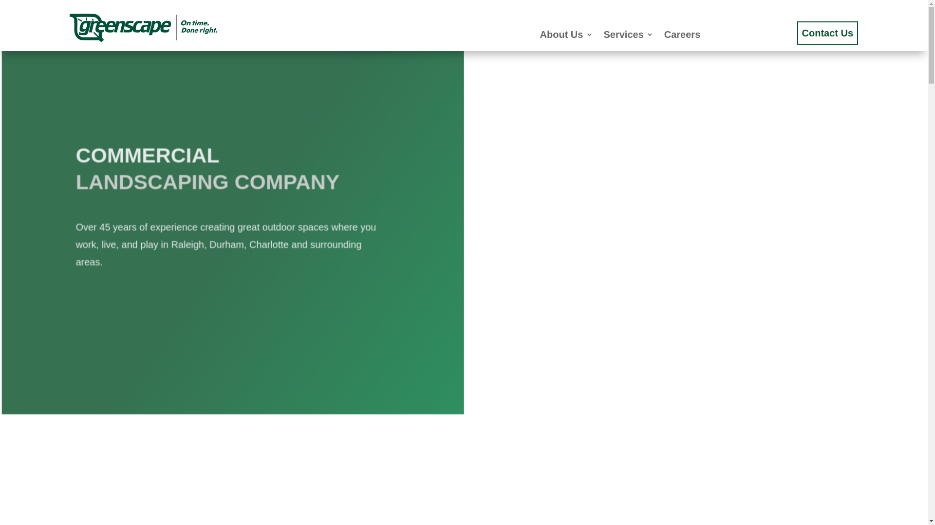 website screenshot of https://greenscapeteam.com/