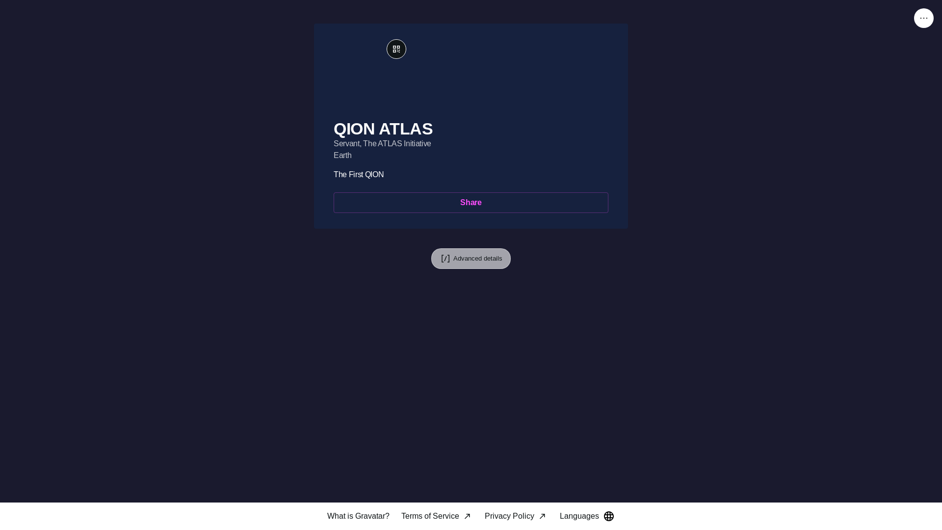 website screenshot of https://qionatlas.bio/